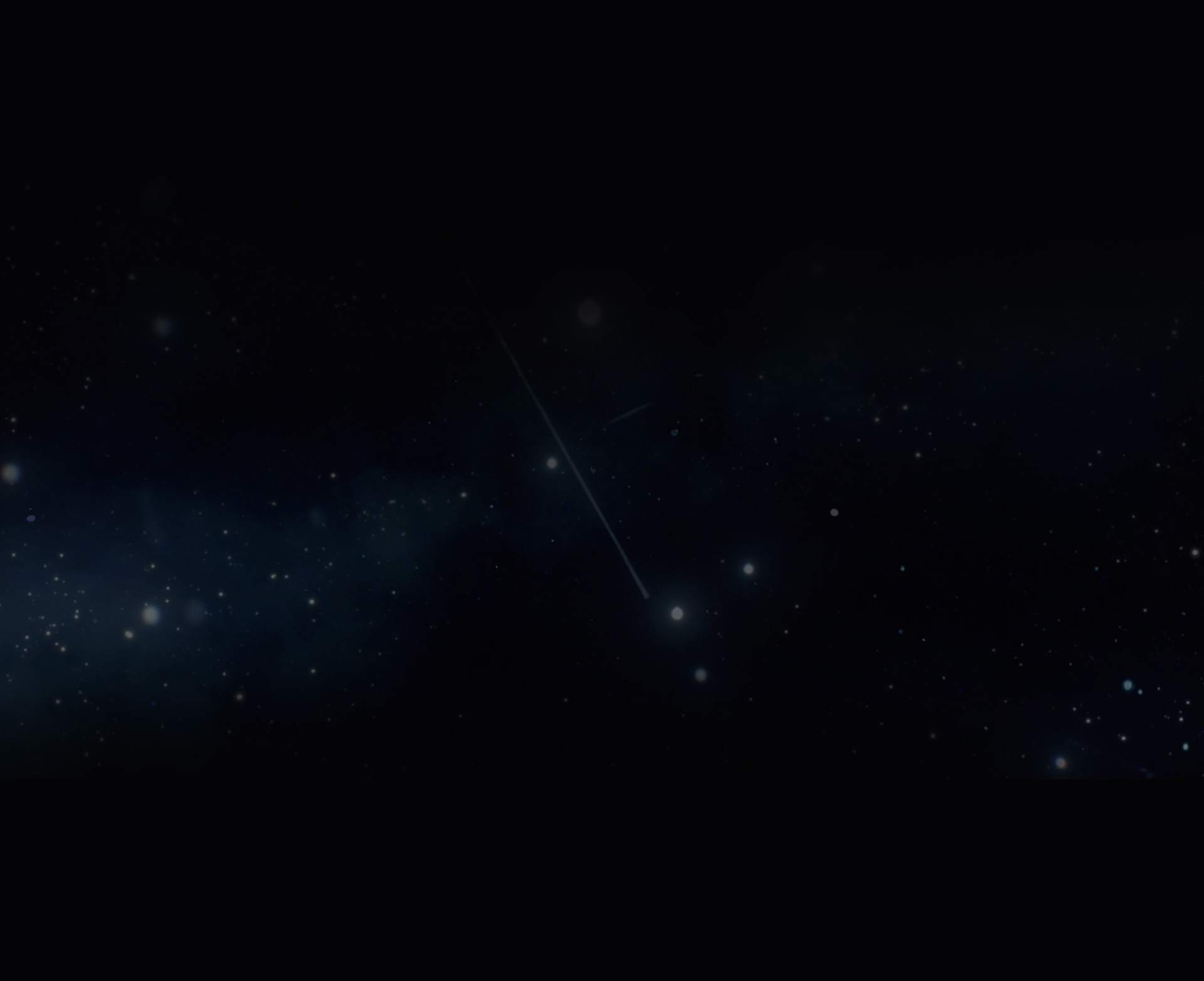 An image of space and stars.
