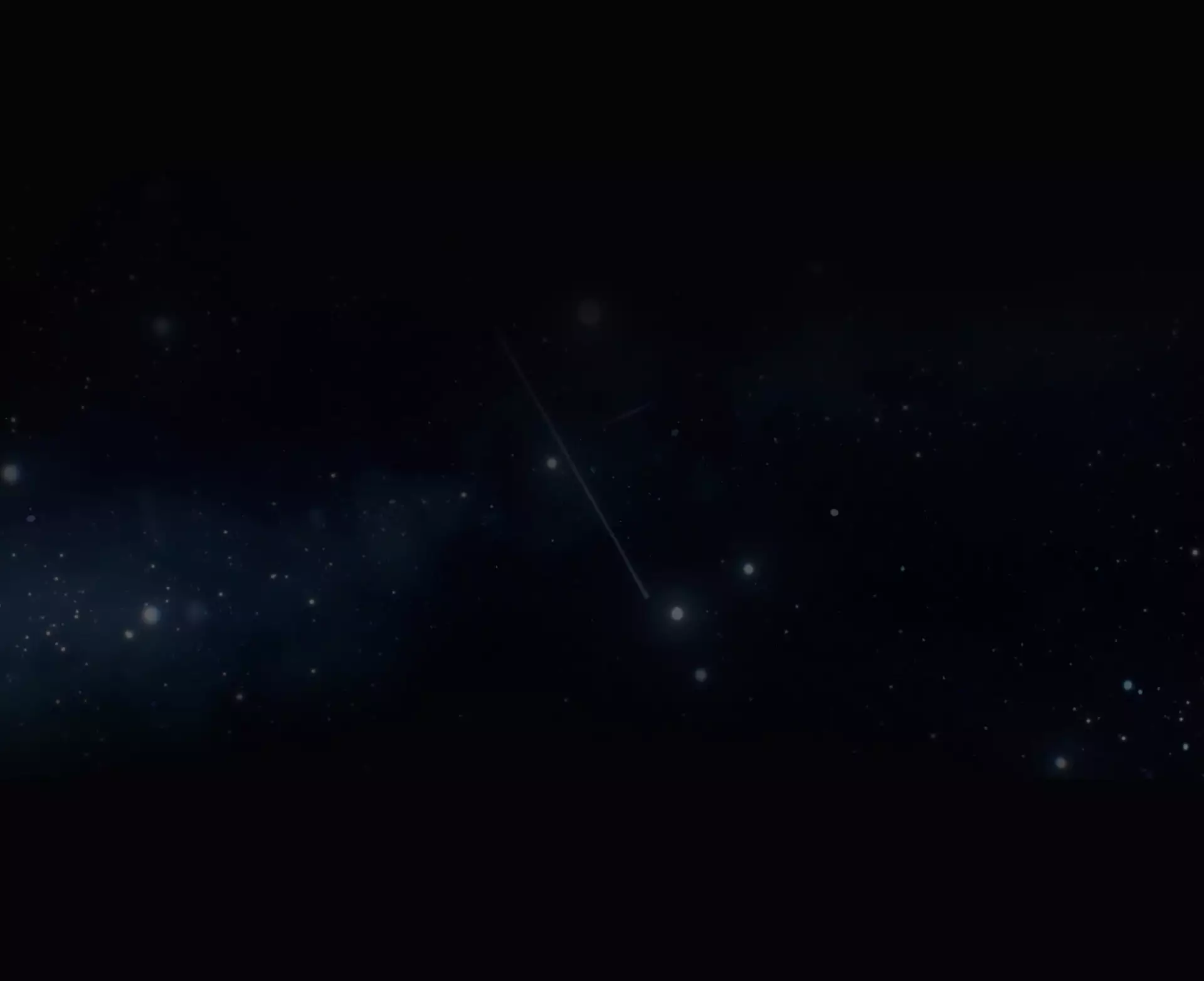 An image of space and stars.