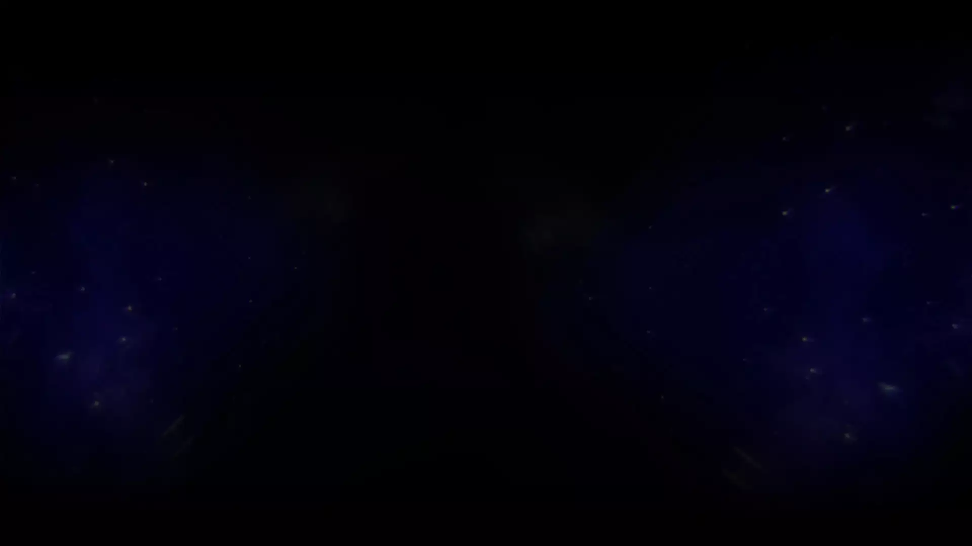 A blue starry night