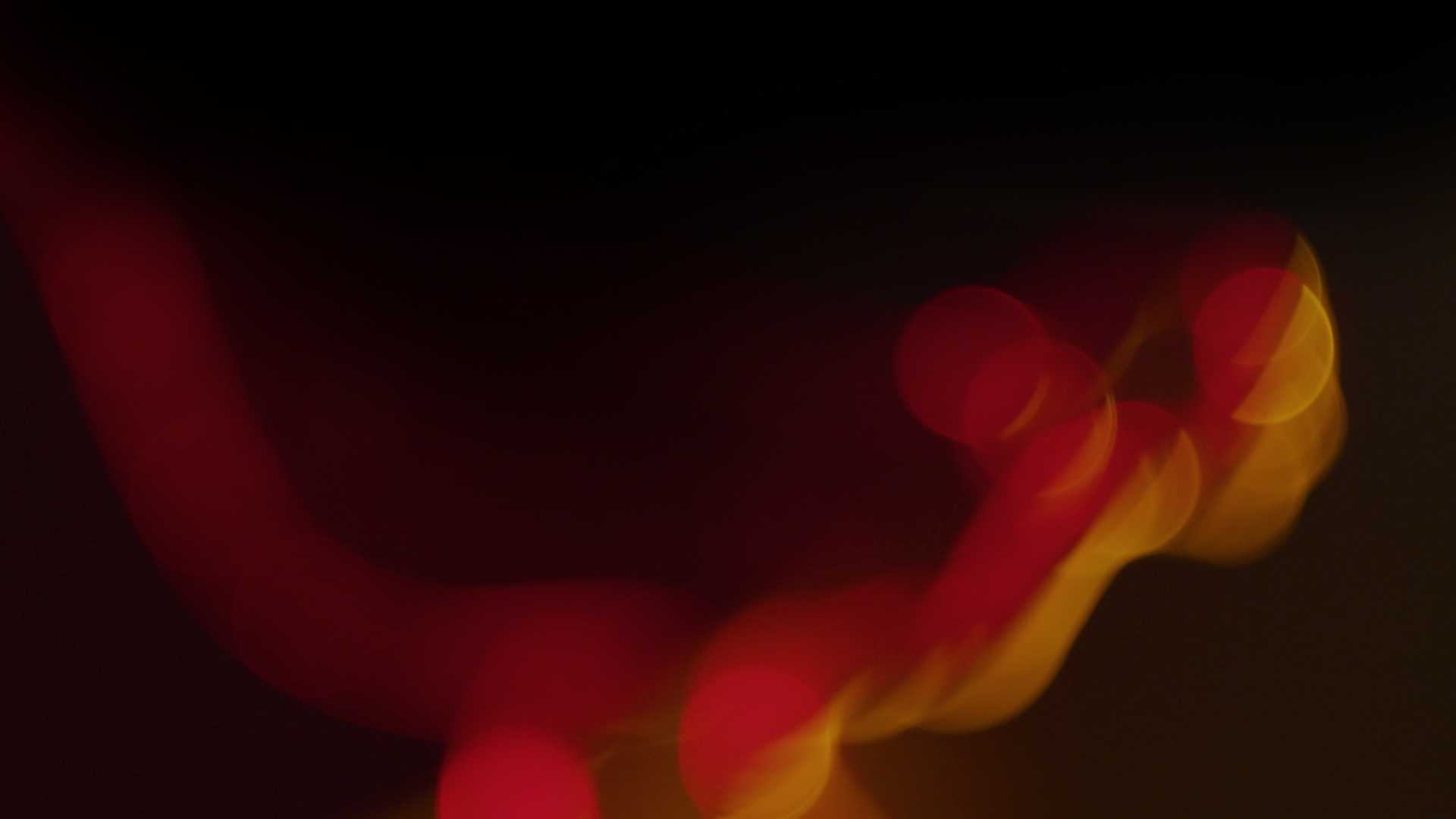 Blurred image of lights at night