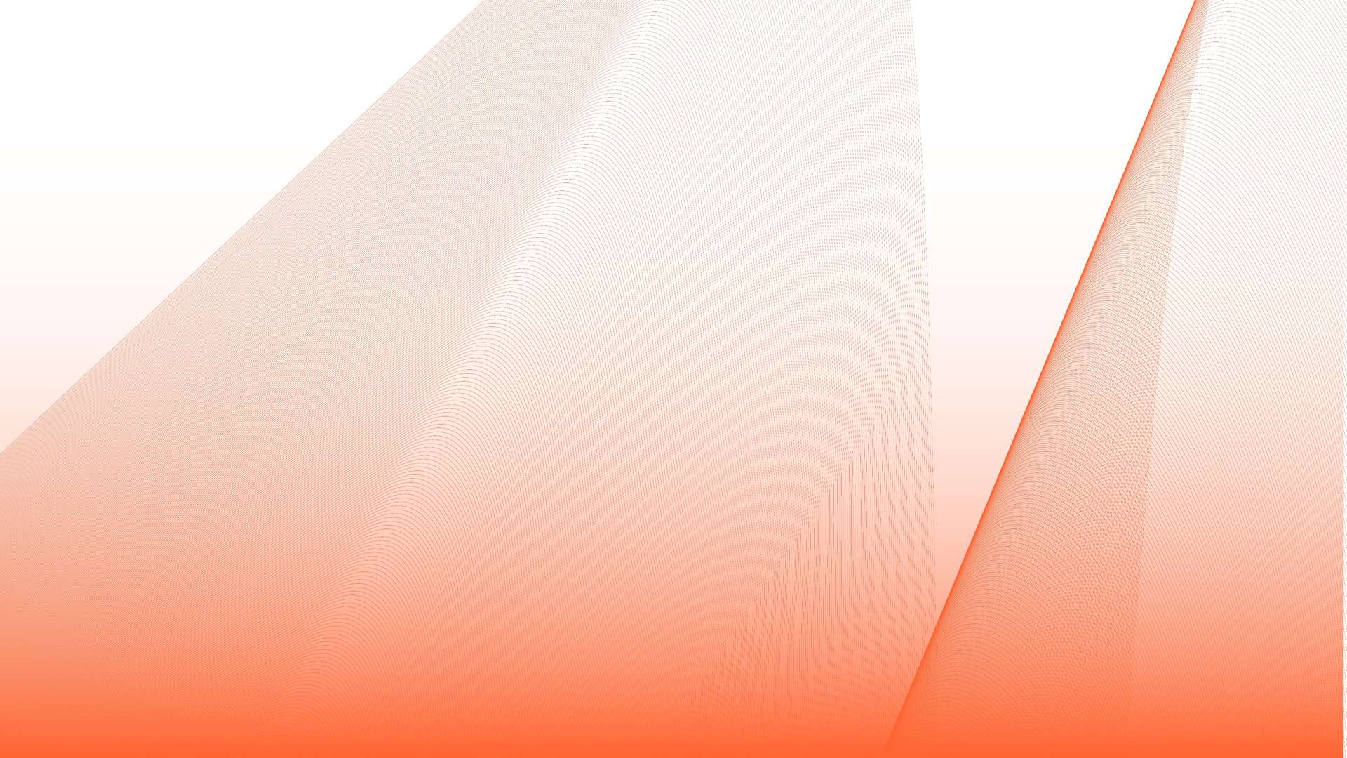 Orange and white background