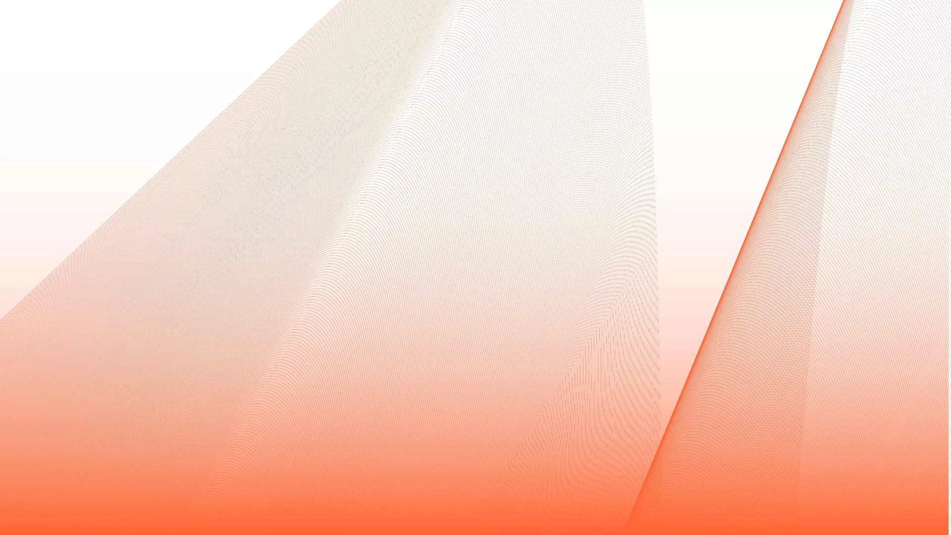 Orange and white background