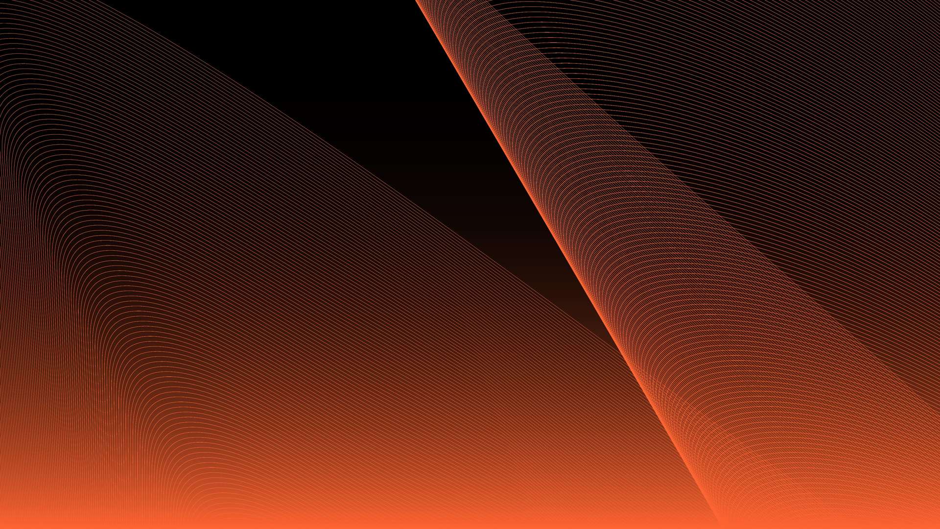 Orange and black background