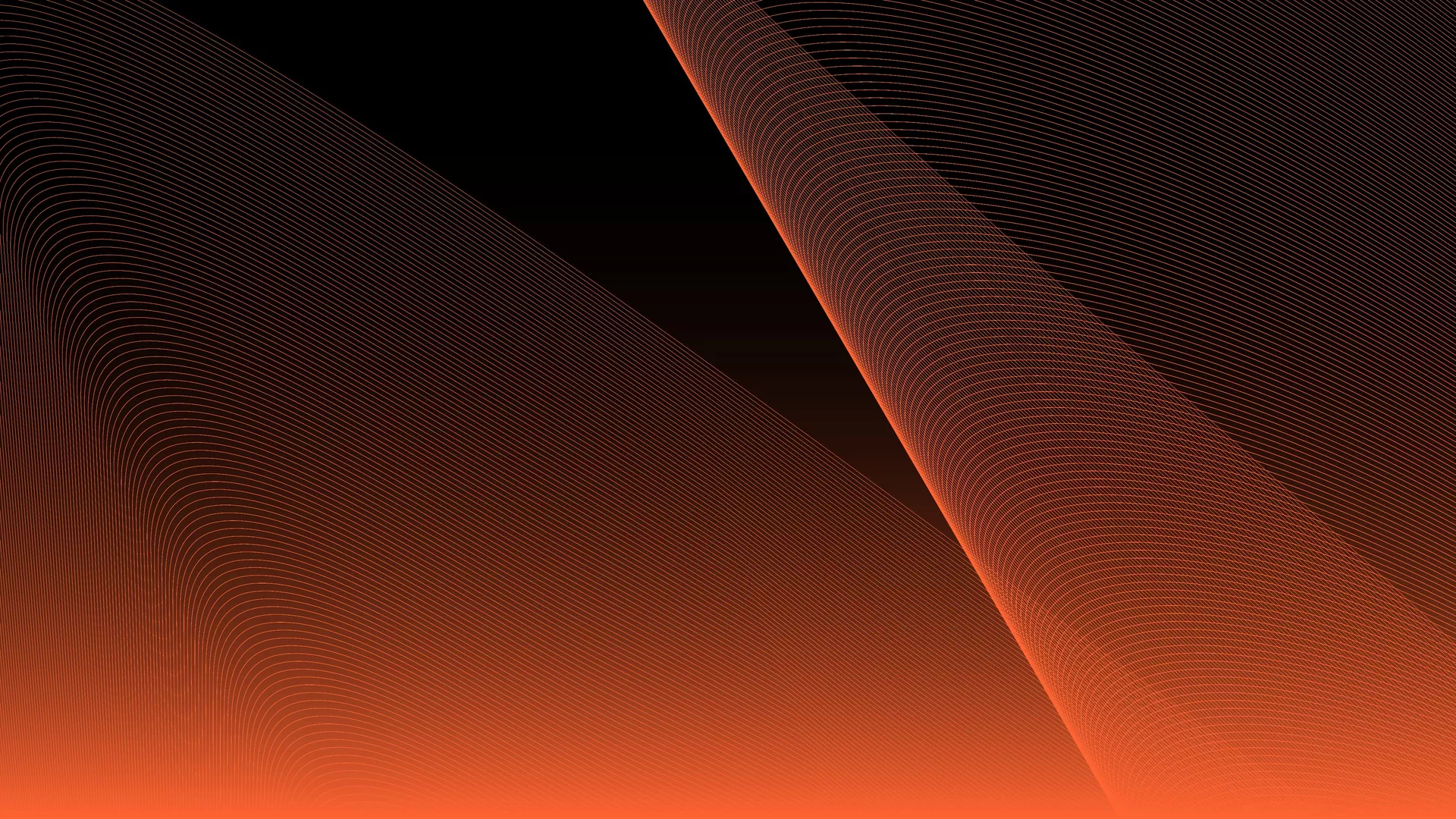 Orange and black background