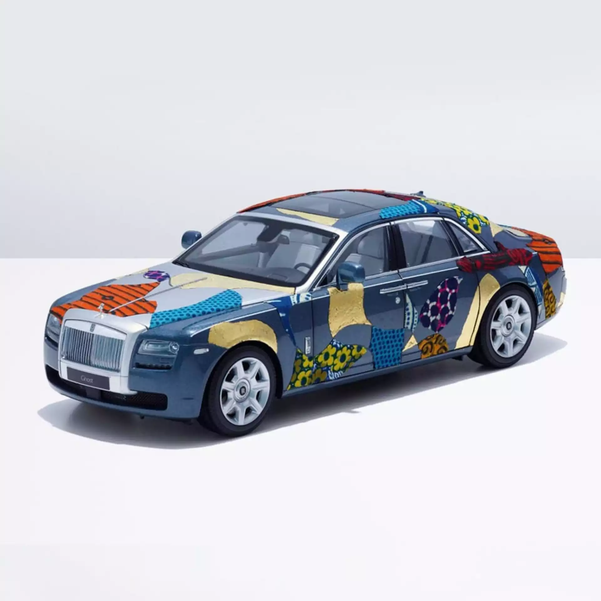 See how 12 world-renowned artists transformed a Rolls-Royce Ghost into their own miniature works of art.