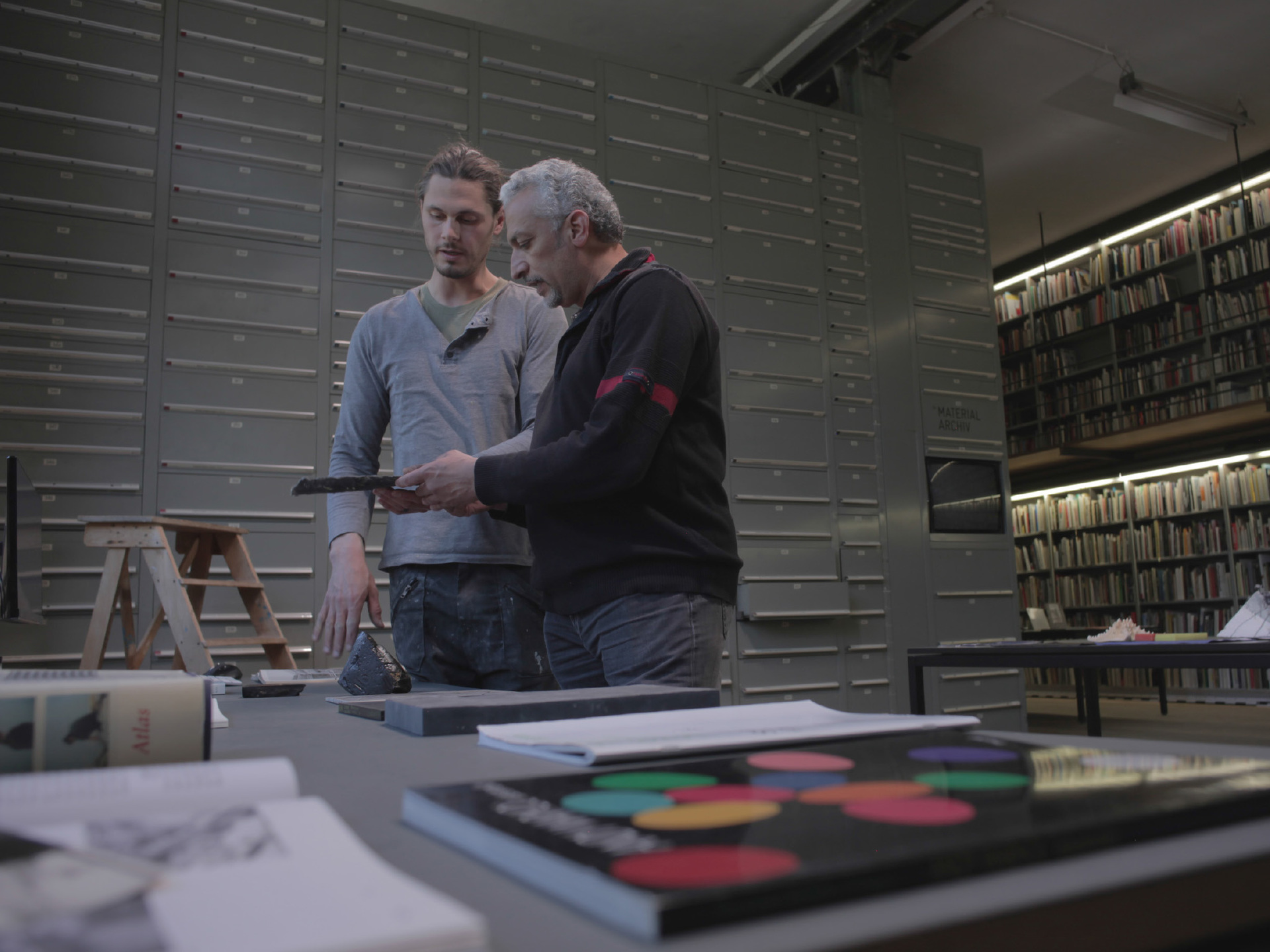 Mohammed Kazem and some of Rolls-Royce's talented craftspeople sharing creative thoughts