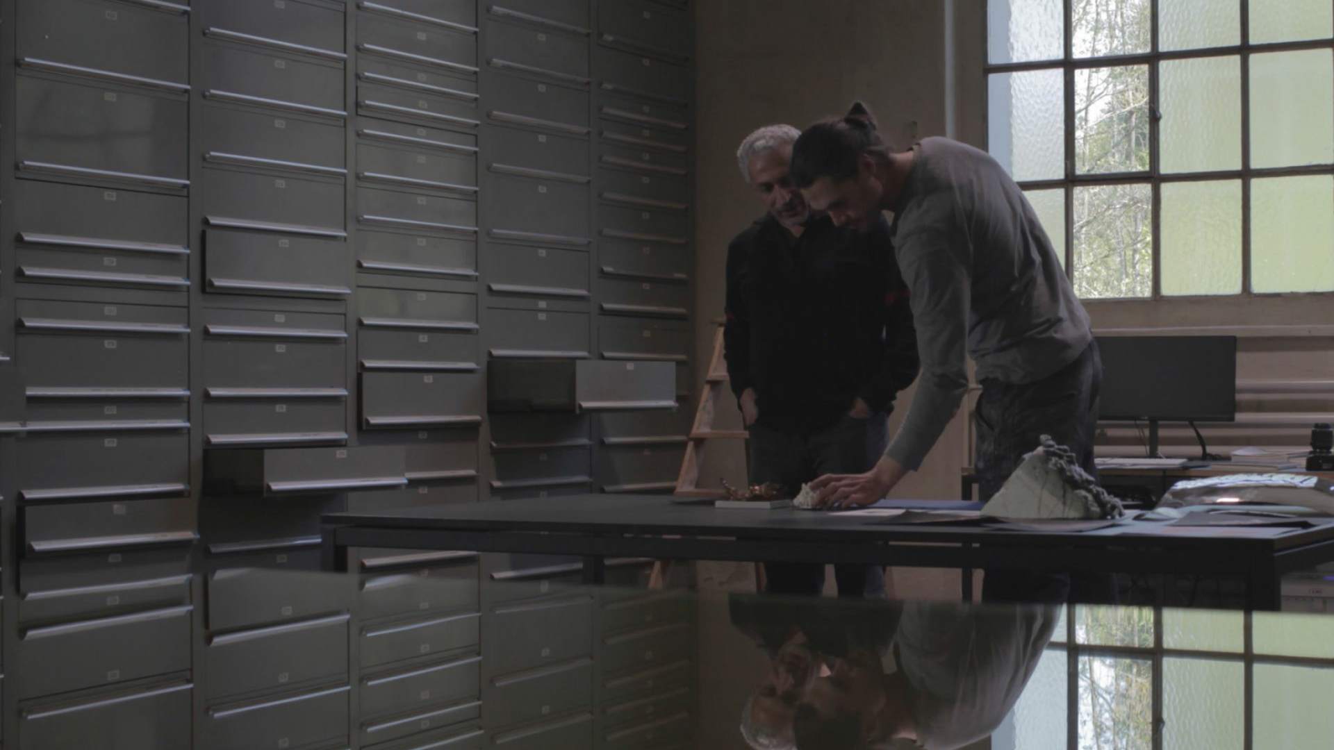 Mohammed Kazem and some of Rolls-Royce's talented craftspeople sharing creative thoughts