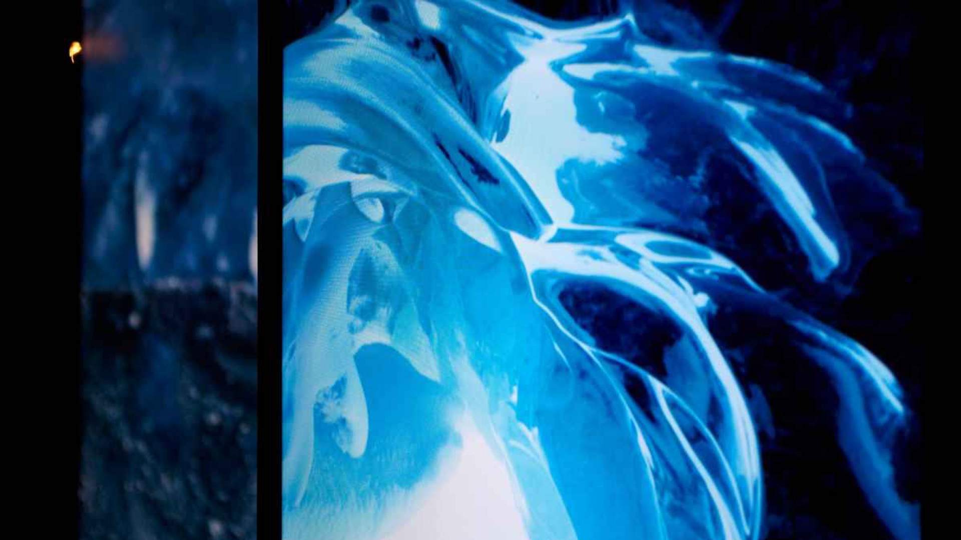 One of the pieces of artwork from Isaac Julien’s work, Stones Against Diamonds.