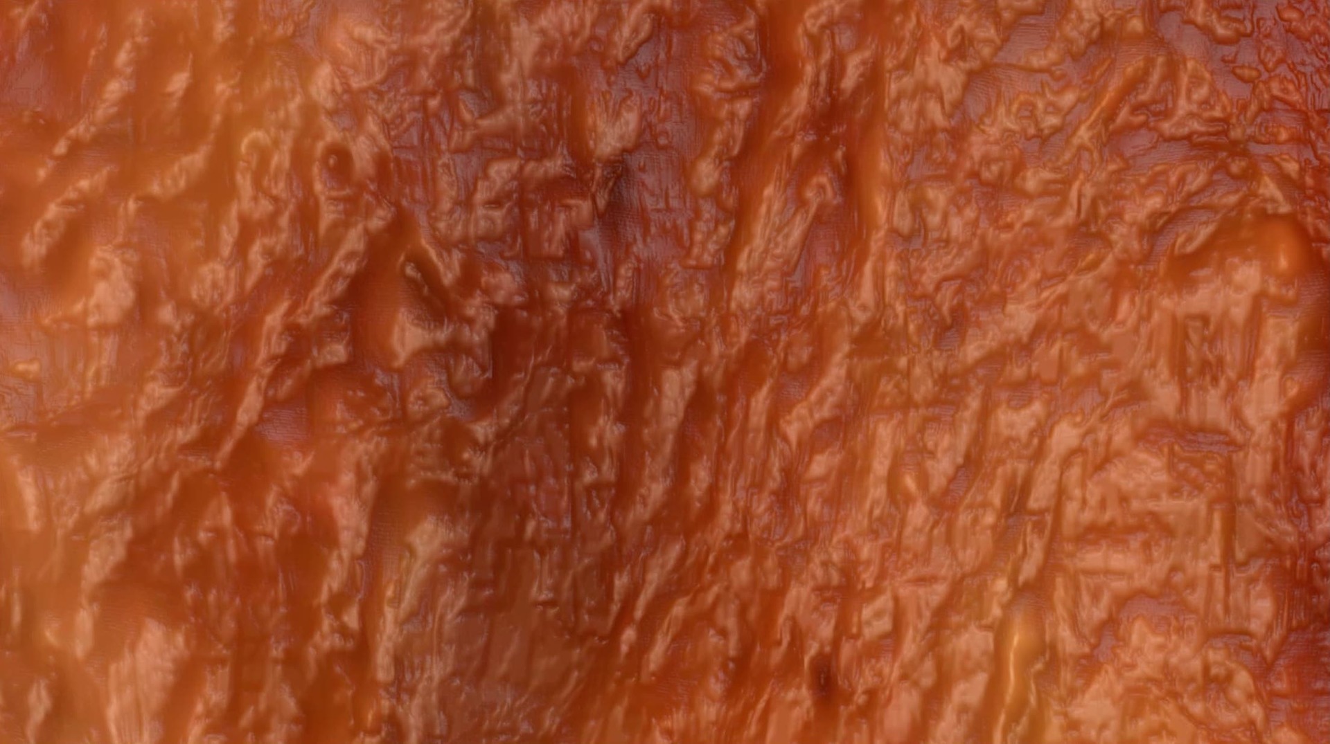 A still from 'Skinwall' - Depicting flowing skin