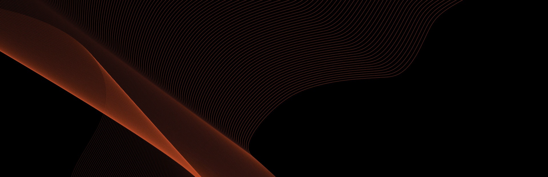 An orange and black flowing pattern used as a background