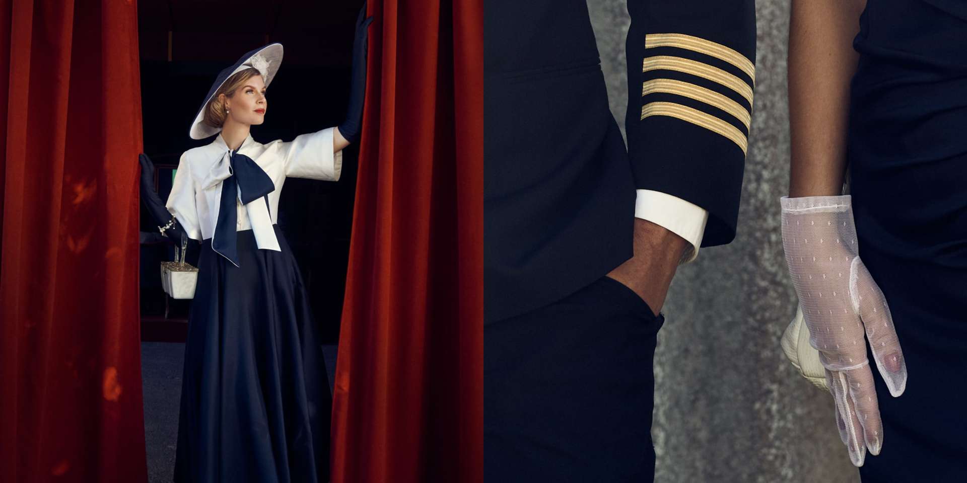 Enthusiasts clad in the fashion of bygone eras at the Rolls-Royce Goodwood Revival experience.