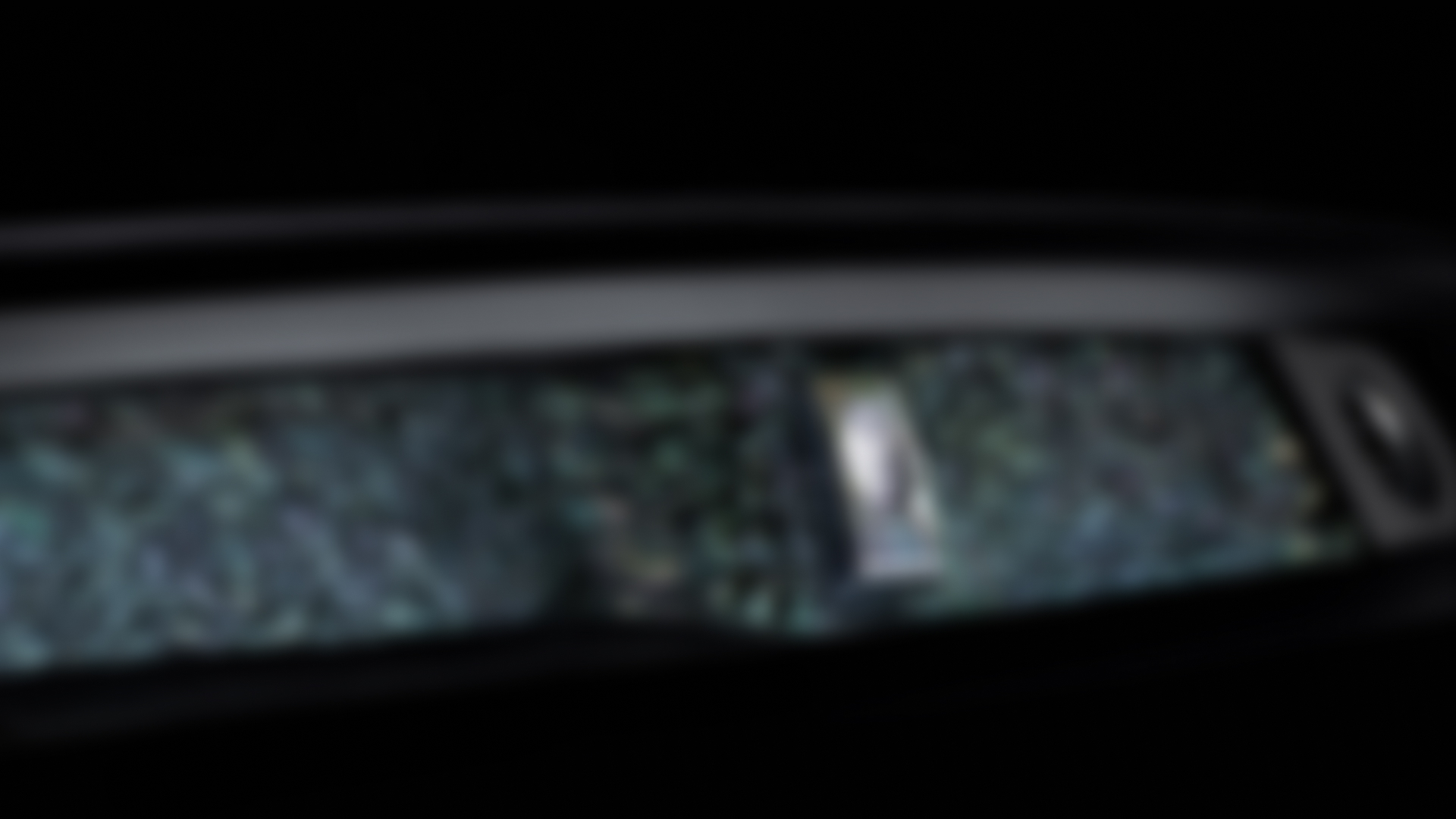 A photo of a Phantom fascia, conceived to house bespoke artistic creations