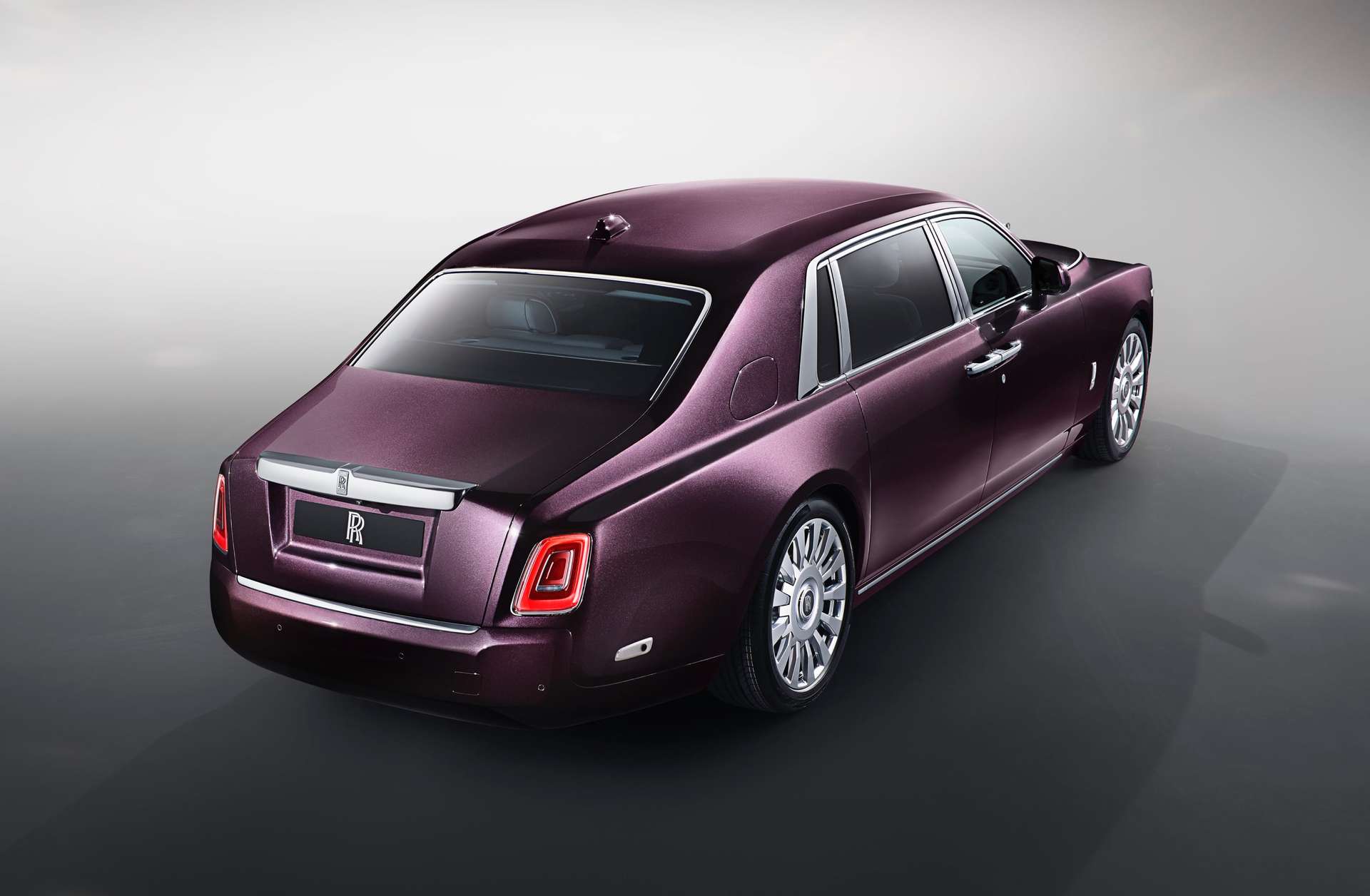 Rear side view of the Phantom Extended Wheelbase