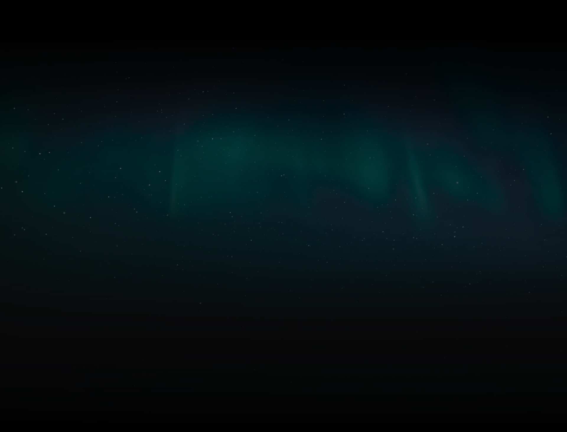 Aurora and night sky
