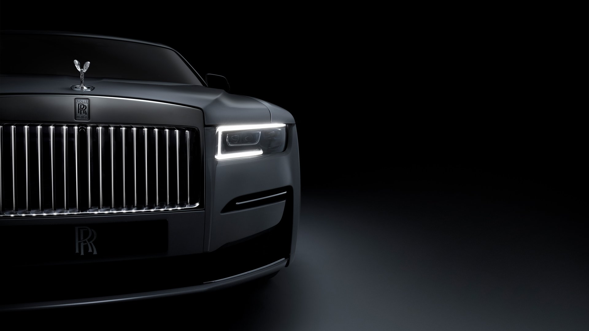 Close-up of Rolls-Royce motor car for Ghost In Detail