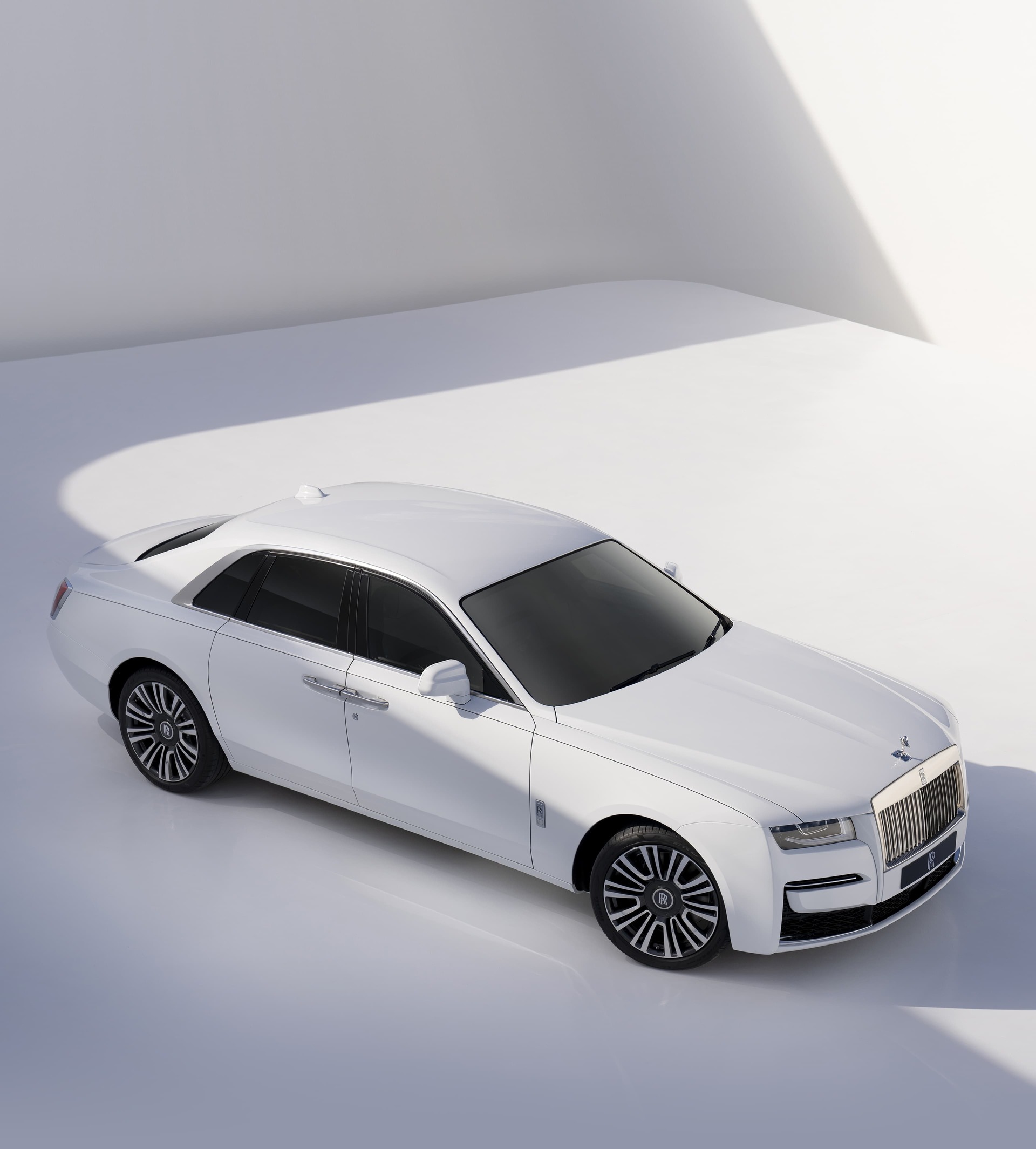 White Rolls-Royce Ghost motor car
