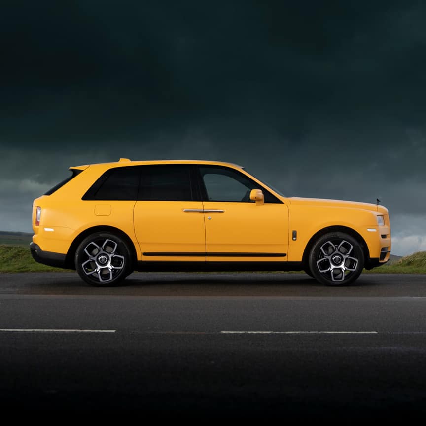 Rolls-Royce's Capella Black Badge Cullinan is inspired by a yellow star eighty times more dazzling than the sun.