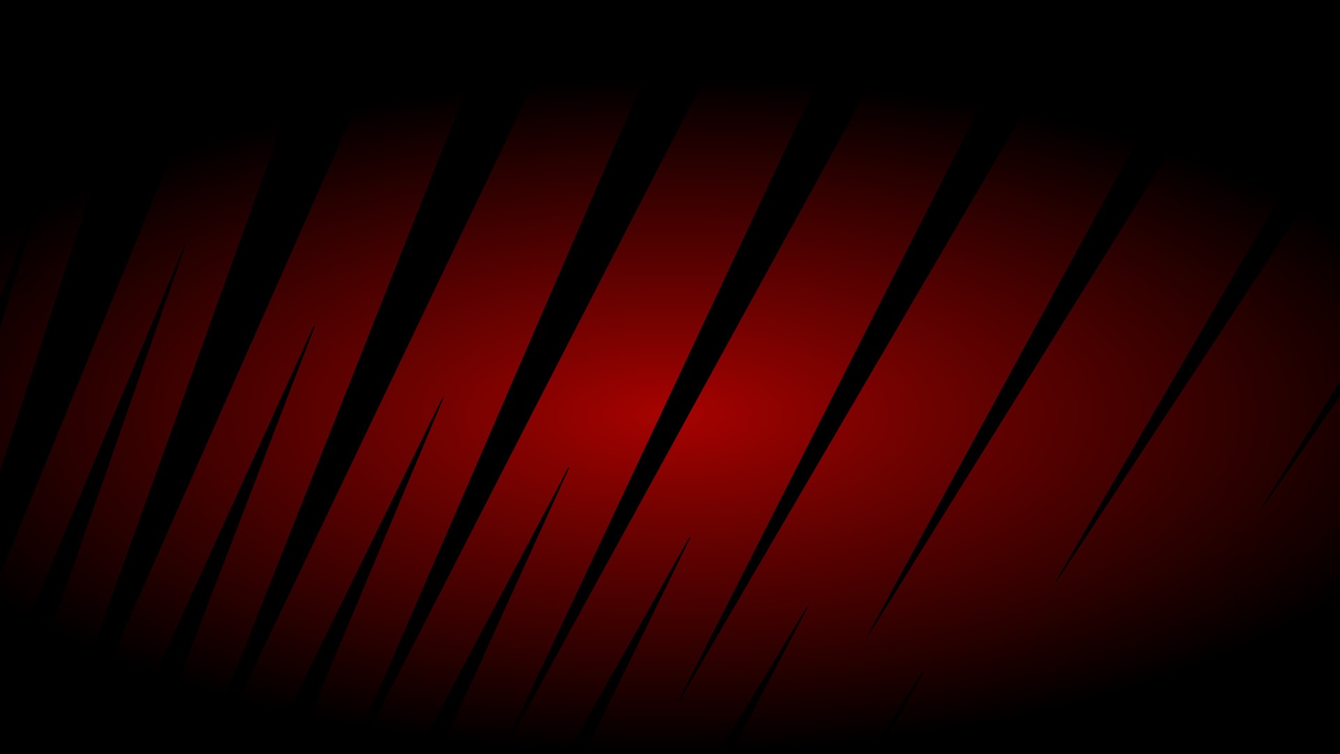 A dark background highlighted by vertical stripes of Eagle Rock Red.