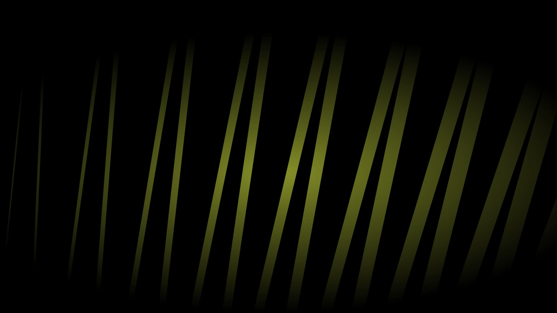 A dark background highlighted by vertical stripes of Lime Rock Green