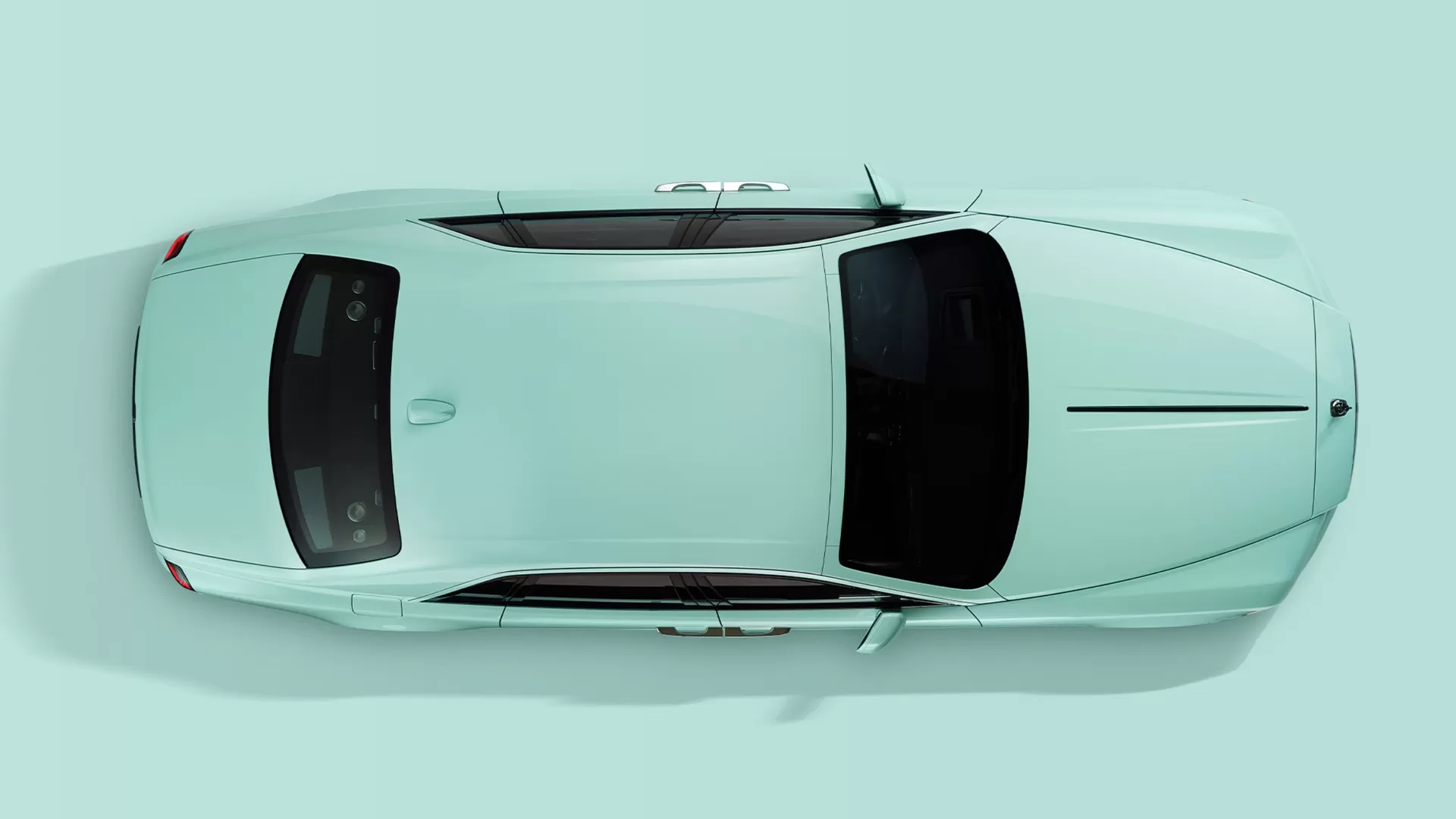 Birds eye view of Dare to be Different Rolls Royce Ghost