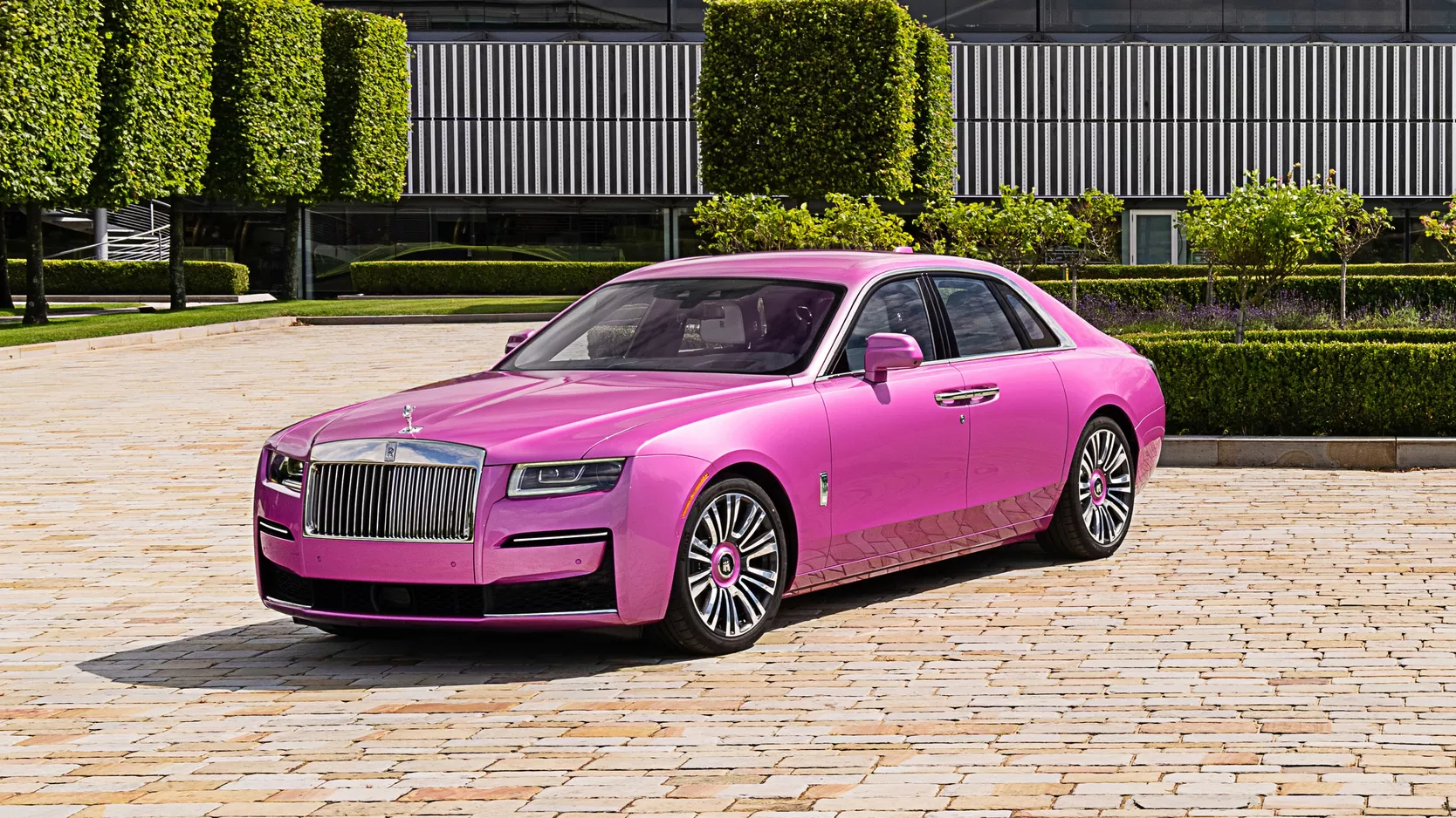 Inside The Creation Of The Rolls-Royce Ghost Champagne Rose