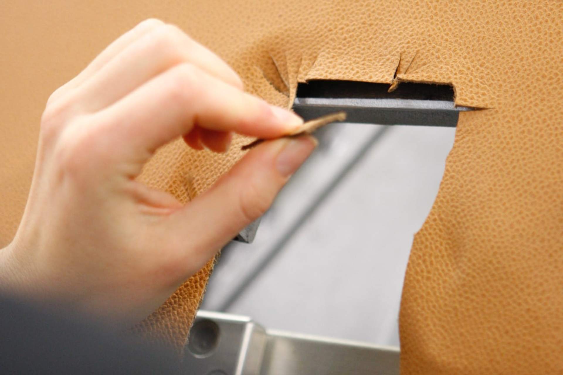 image of bespoke leather creation