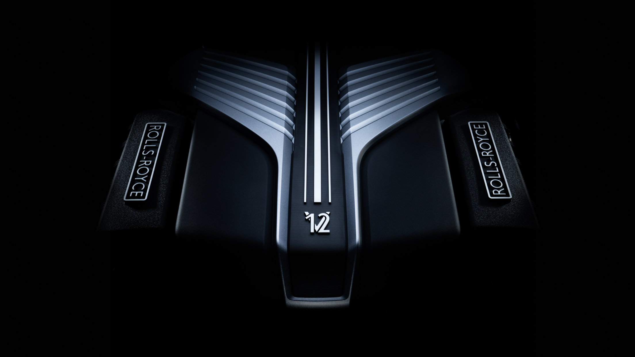 Black Badge Ghost engine cover