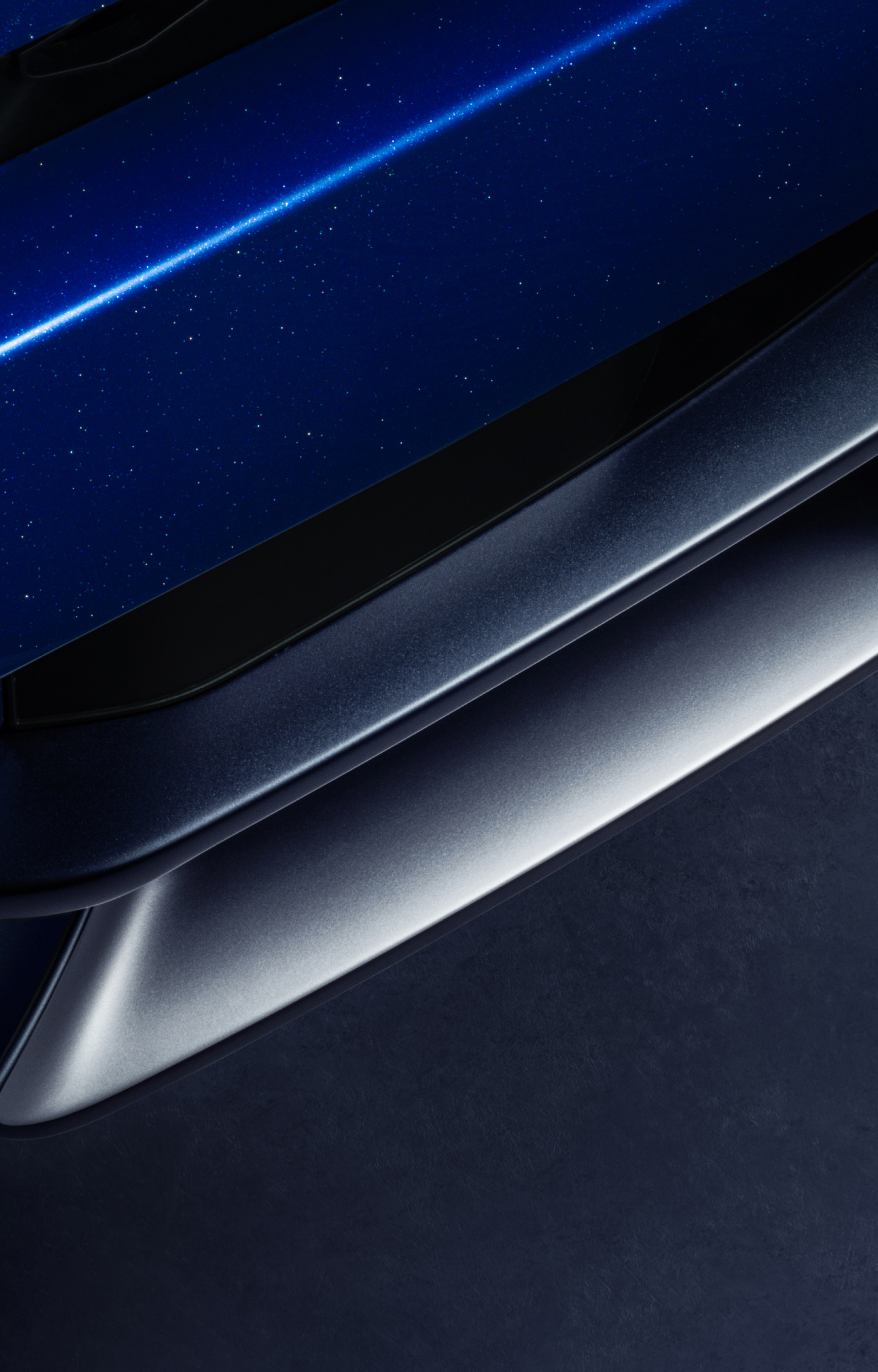Blue Shadow Panel