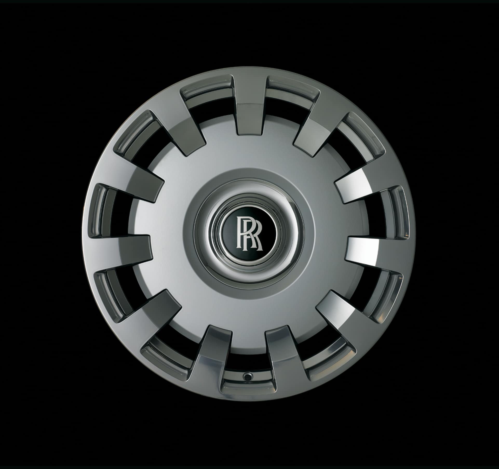 Rolls royce weighted store wheel cap