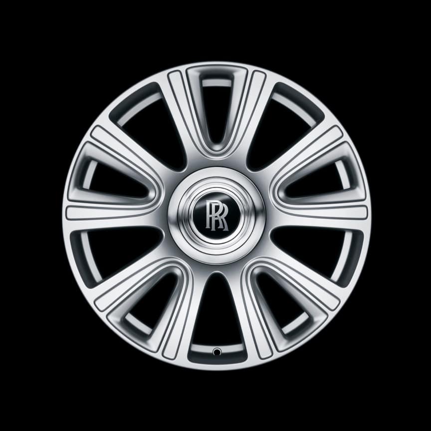 <p>Ten spoke design and available in three finishes, Silver, part polished and fully polished.</p>