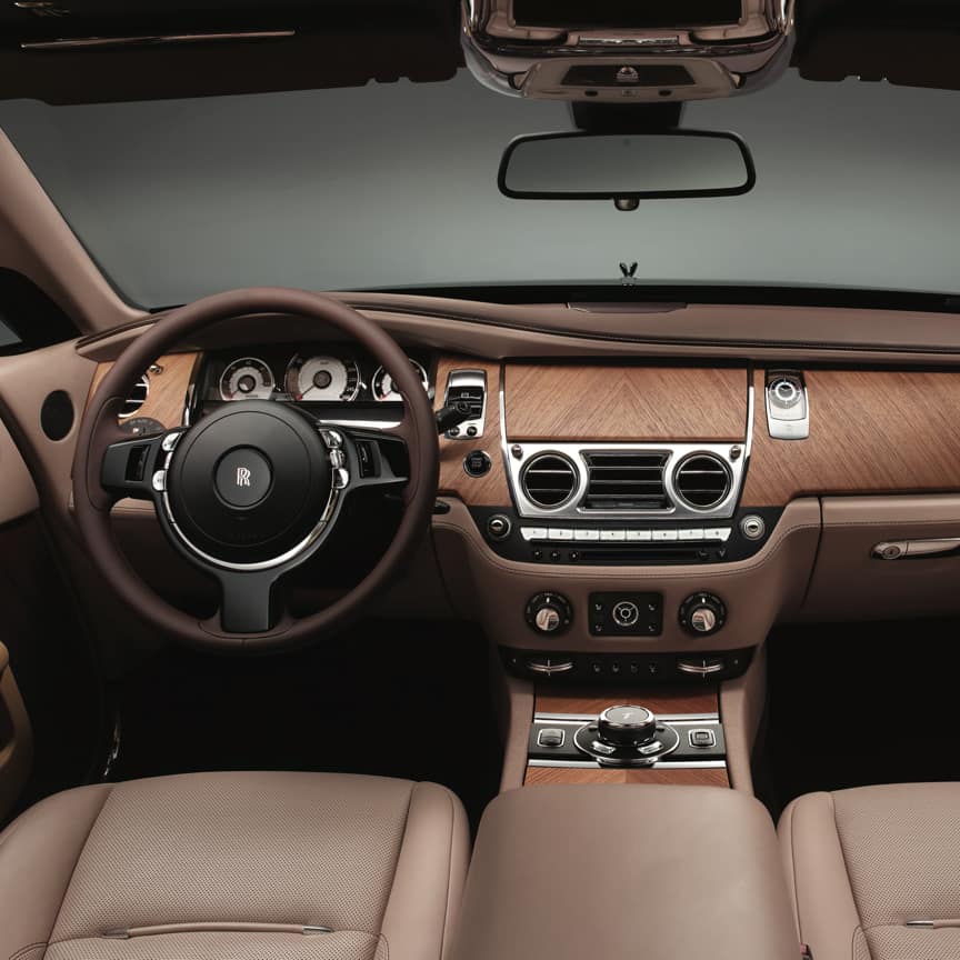 <p>Named after a cove in the South of France where Sir Henry Royce and his design team spent their winters, Canadel is tactile, with a light satin finish that retains the material’s natural texture.<br>
<br>
This crafted wood contributes to Wraith’s warm, contemporary ambience. The veneer is book matched throughout and gently curves to hug the contours of the coach doors, adding a sweep of open grain throughout the rear cabin and the fascia.</p>