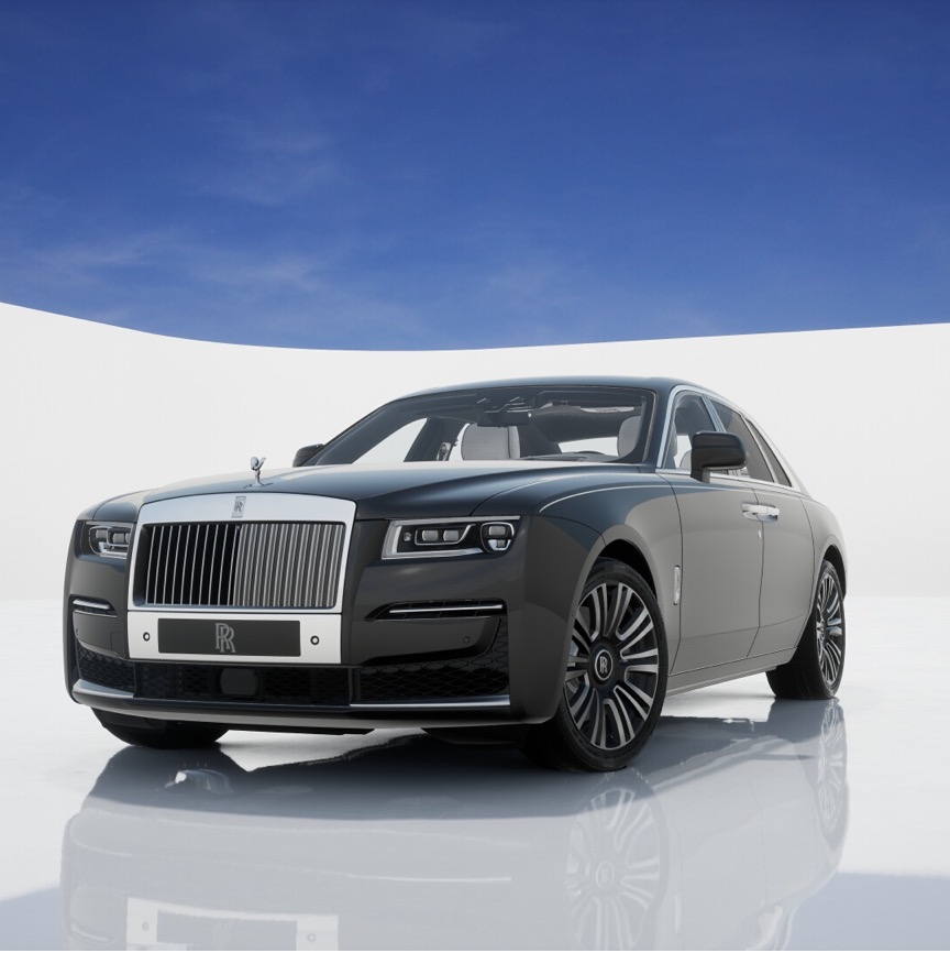 <p>Beautifully polished stainless steel, enhances the powerful and elegant visual appearance of the front of Ghost</p>