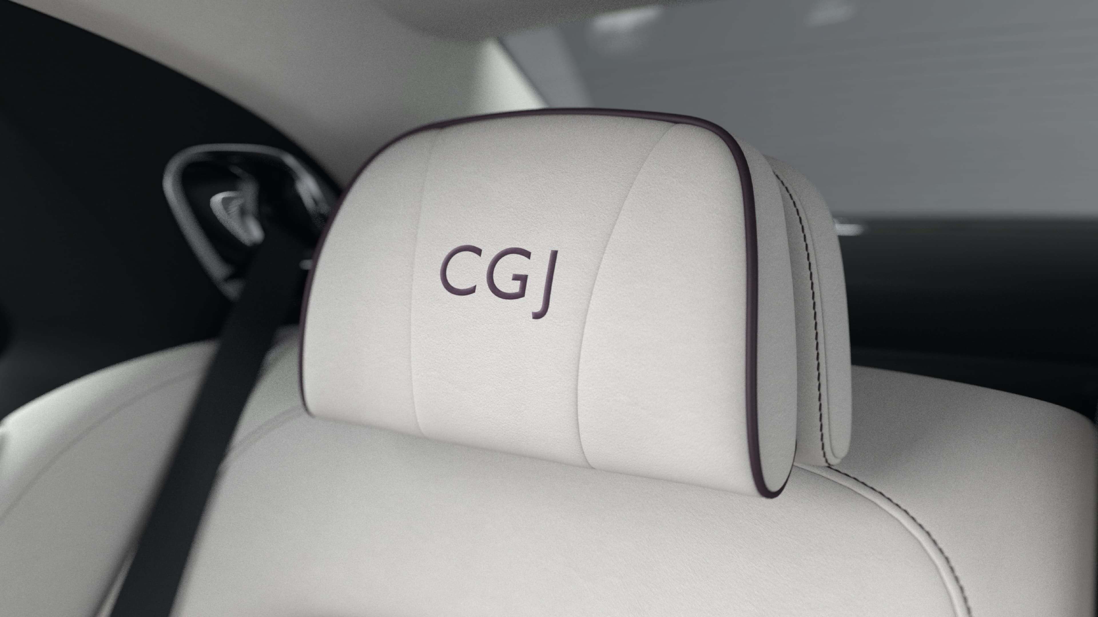 Ghost Personalised Headrest Comfort Cushions