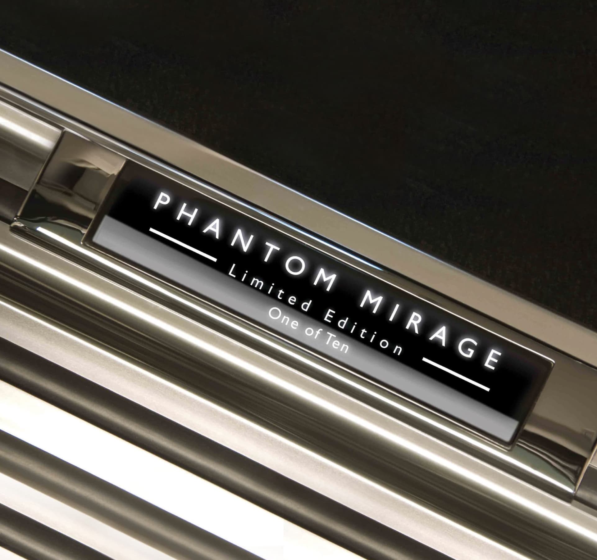 Illuminated Treadplates which work with the interior lighting of your Rolls-Royce motor car