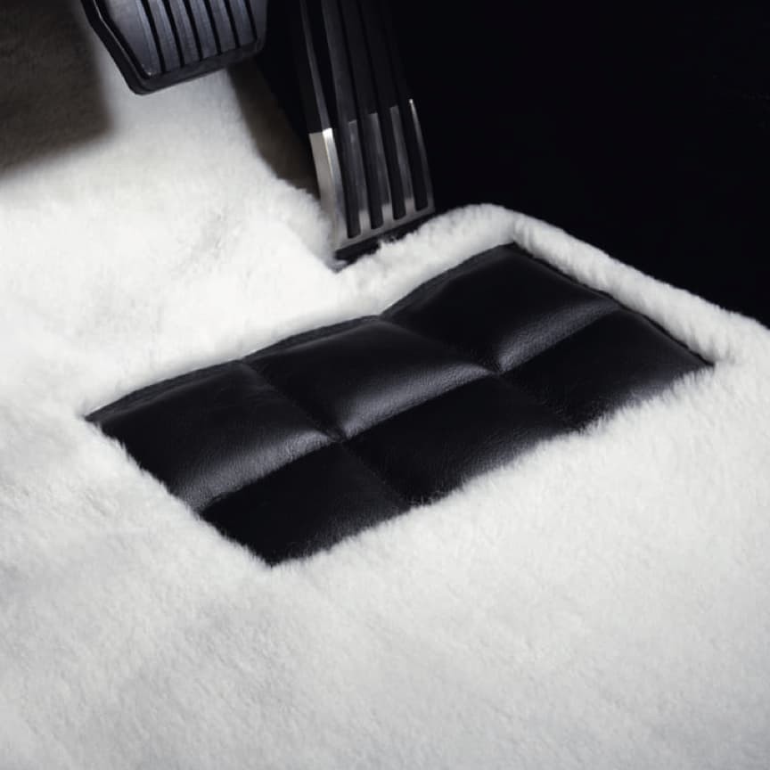 Lambswool shop car mats