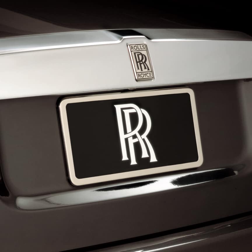 Car number store plate surrounds