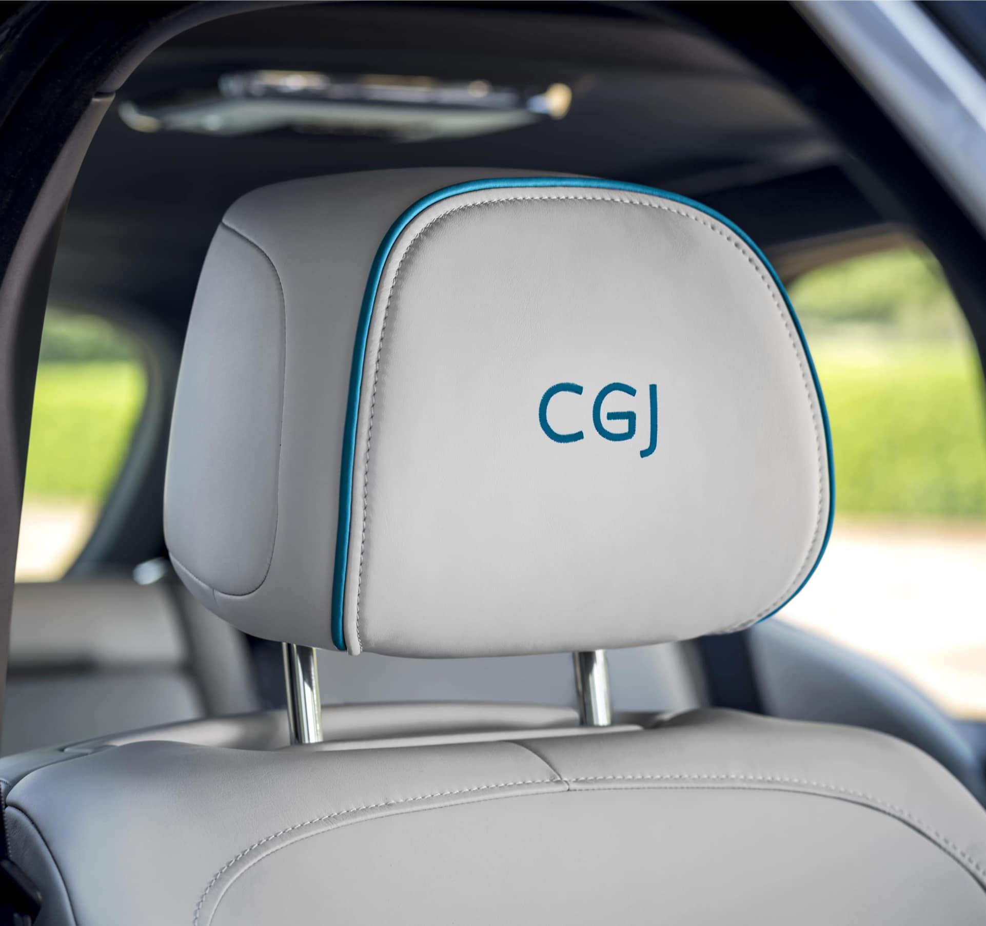 Personalised text headrest