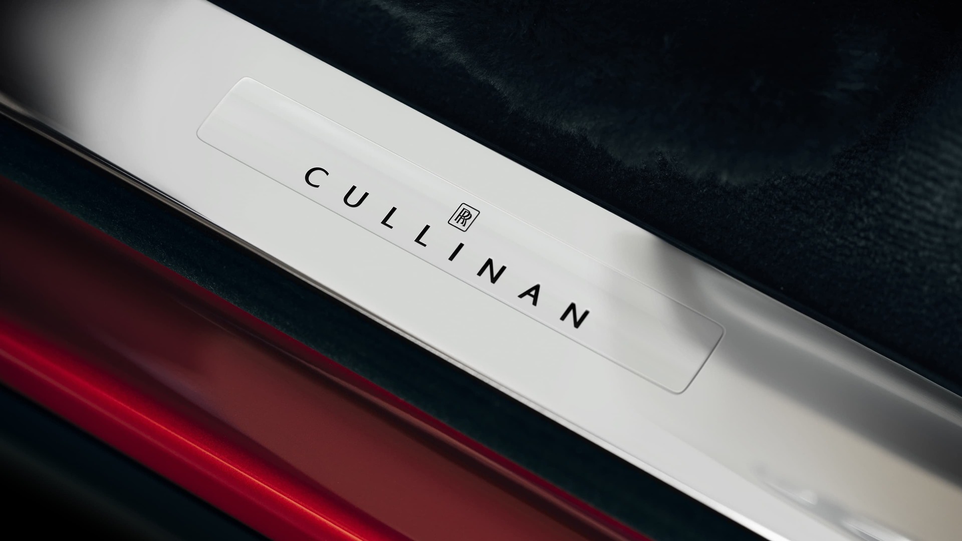 Personalised treadplates available with a personal message or insignia for your Rolls-Royce motor car