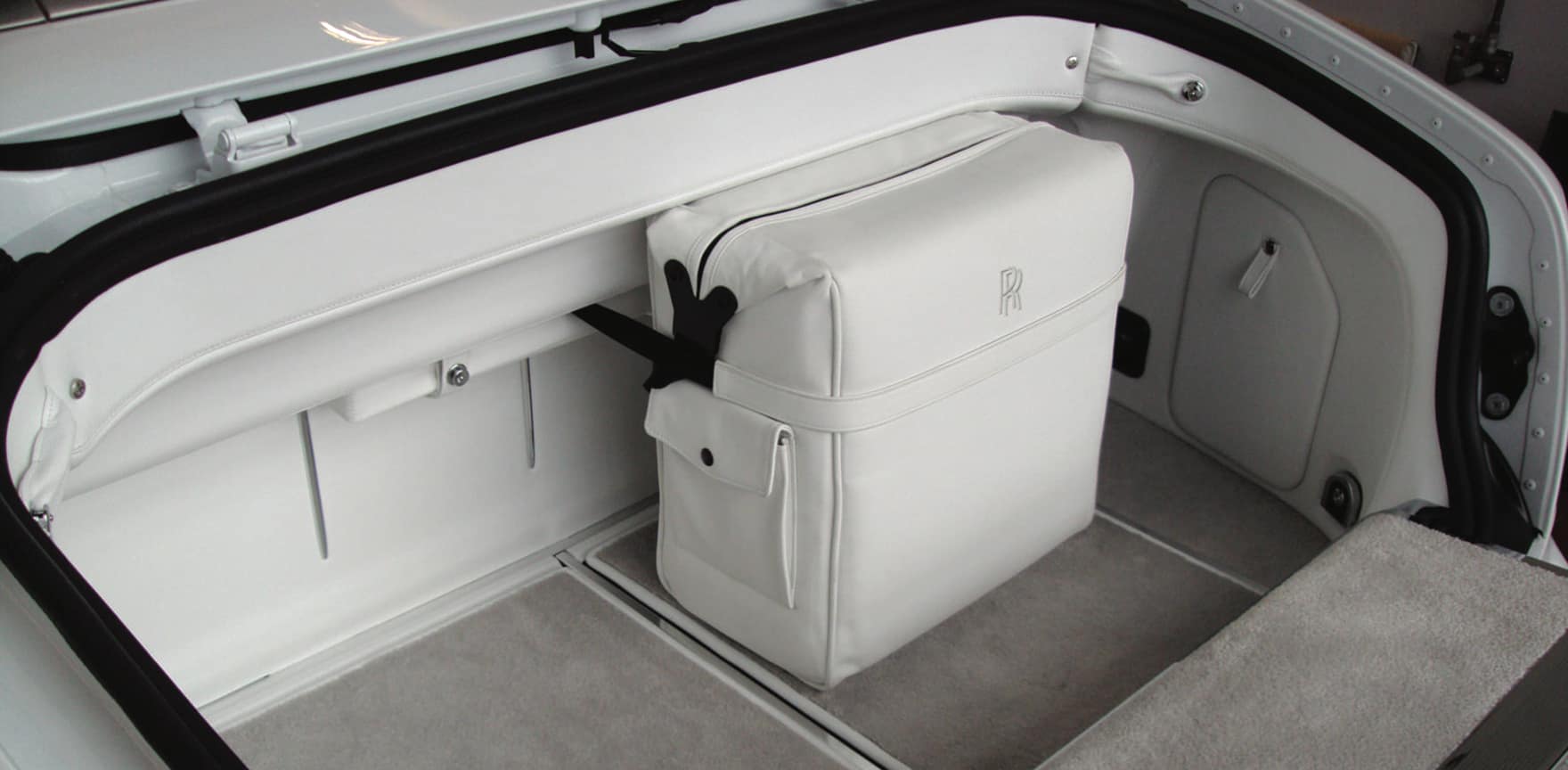 Portable Leather Trimmed Coolbag