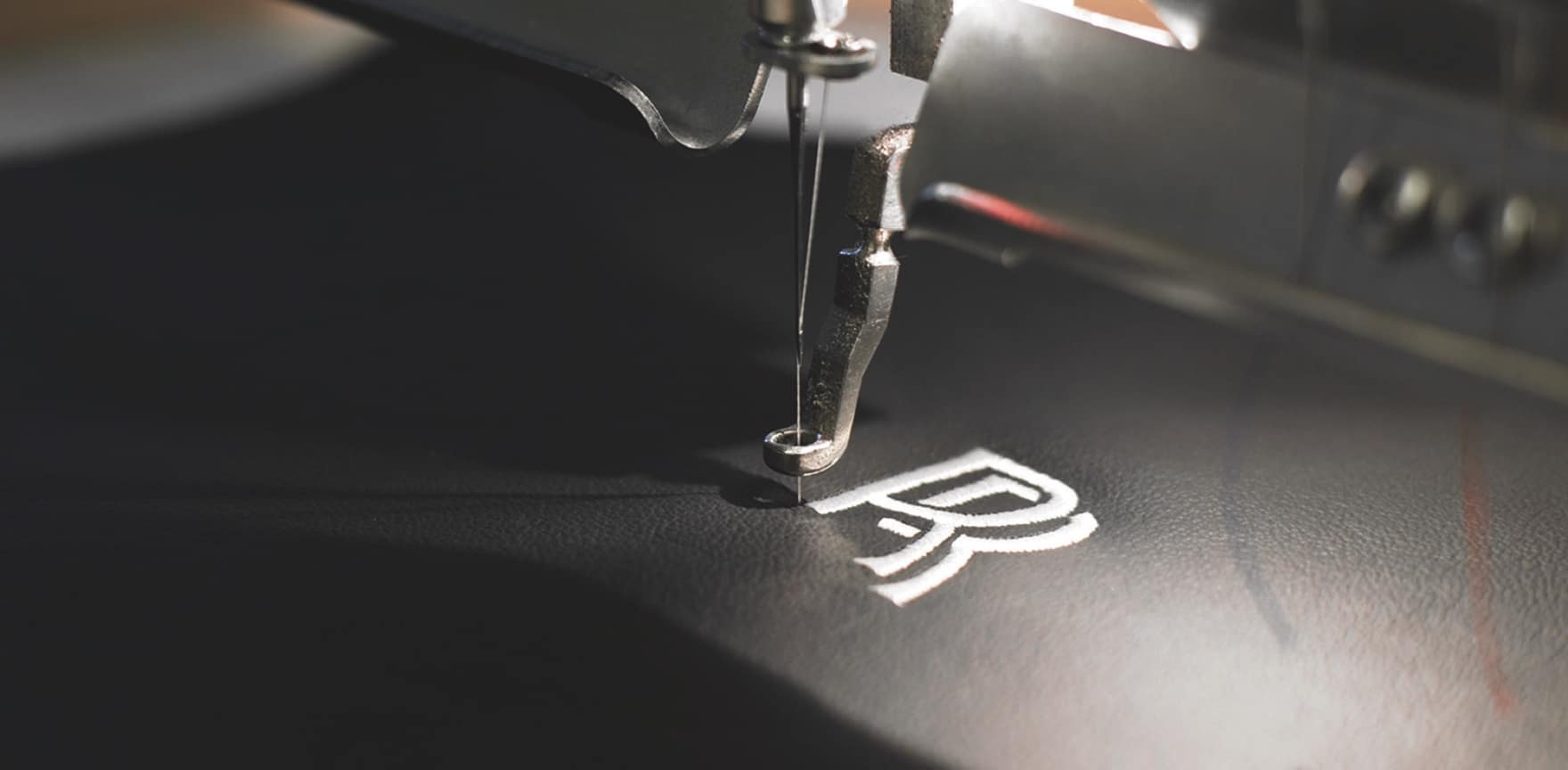 Rolls Royce Monogram Embroidered Headrests