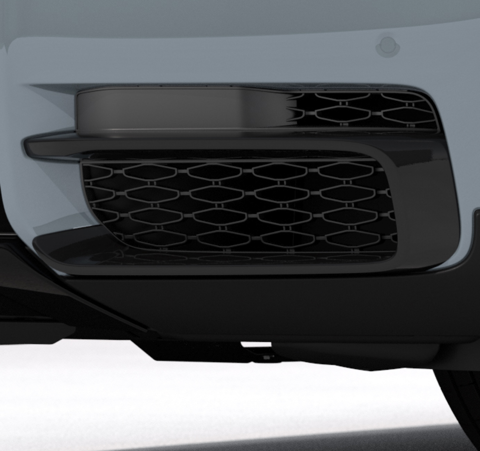 Bumper inserts in black