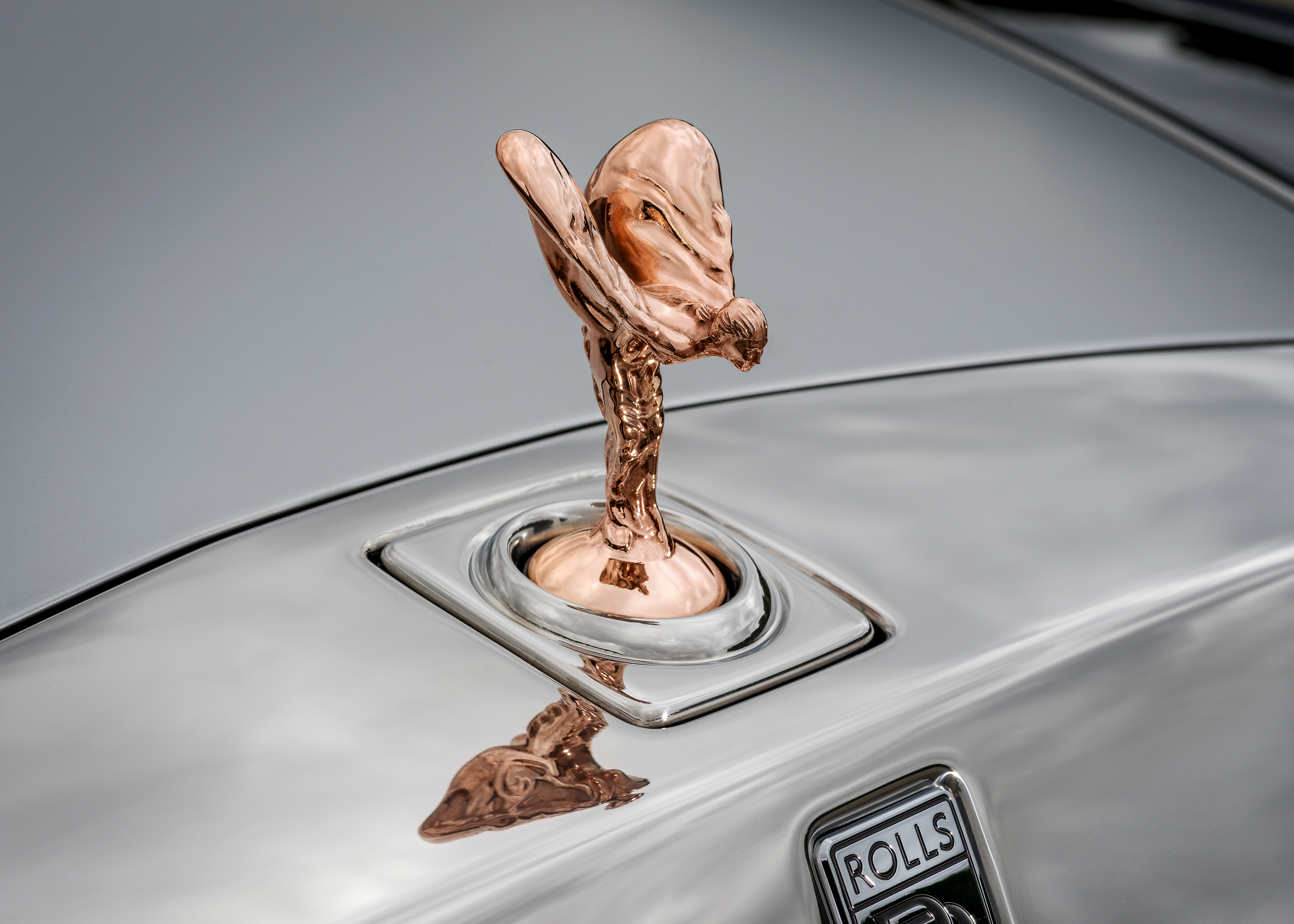 <p>This instantly recognisable icon of automotive excellence has subtly changed shape throughout her life. Her powerful mystique has never diminished and this shining example of beauty and grace is now available in a rose gold plated finish.</p>
<p> </p>
<div style="left: -10000.0px; top: 0.0px; width: 9000.0px; height: 16.0px; overflow: hidden;"><div> </div>
</div>