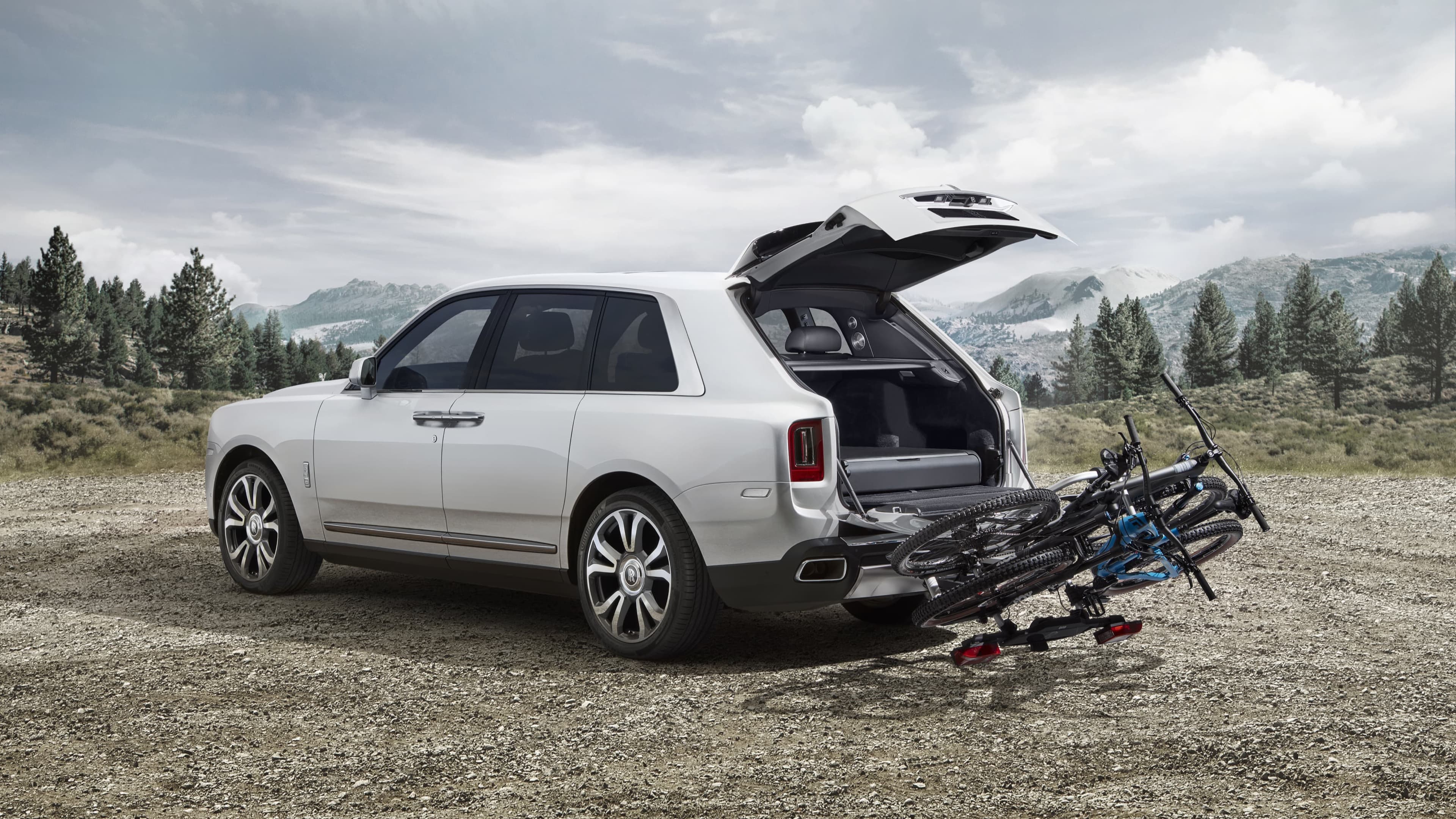Tow bar mounted bicycle carrier