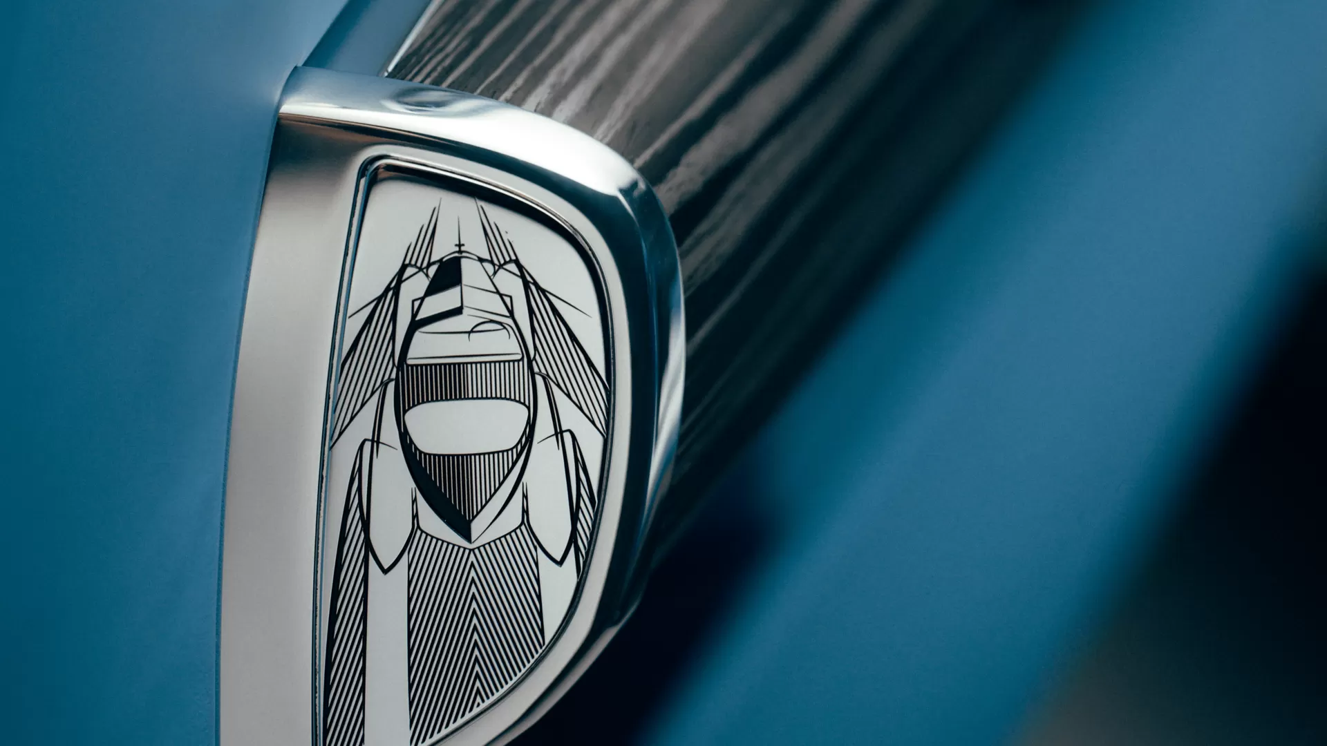 close up of the Boat Tail door detail