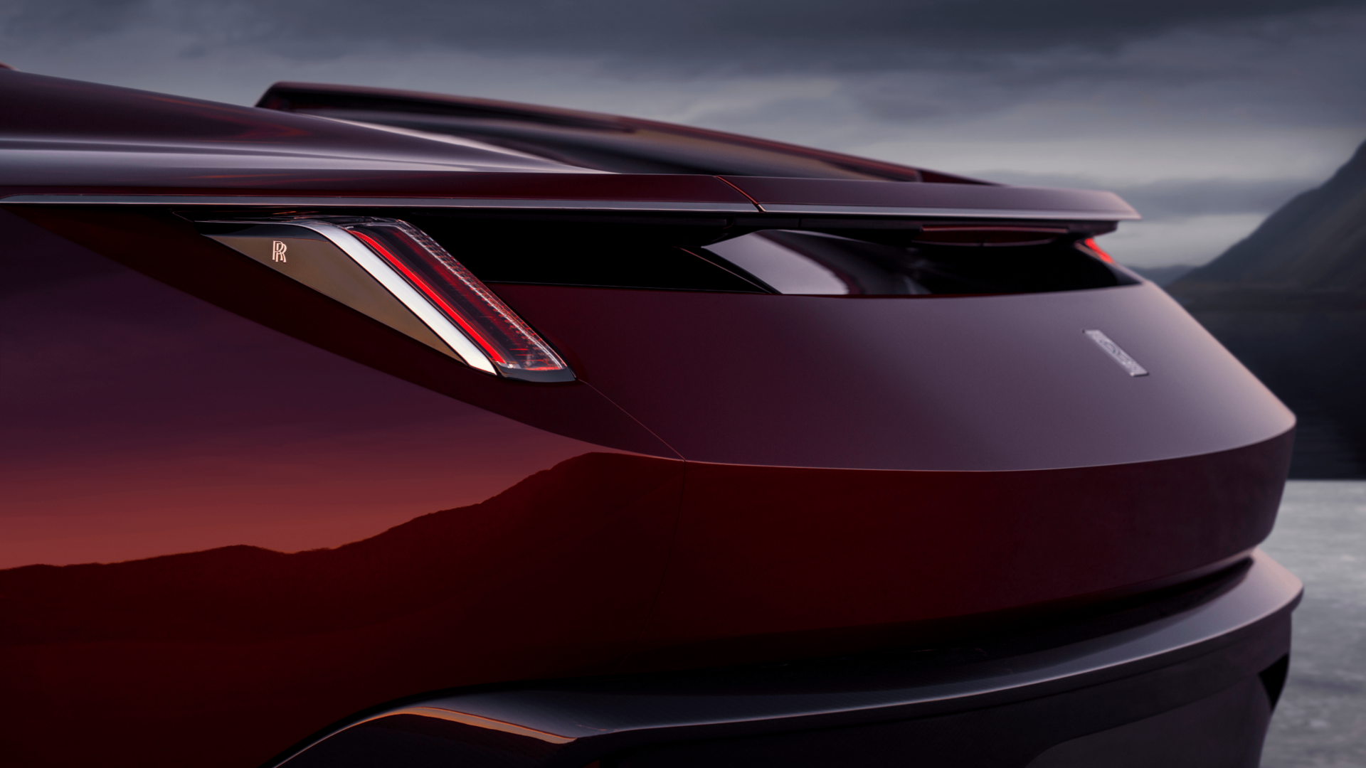 Detailed view for the rear of Le Rose Noire Droptail