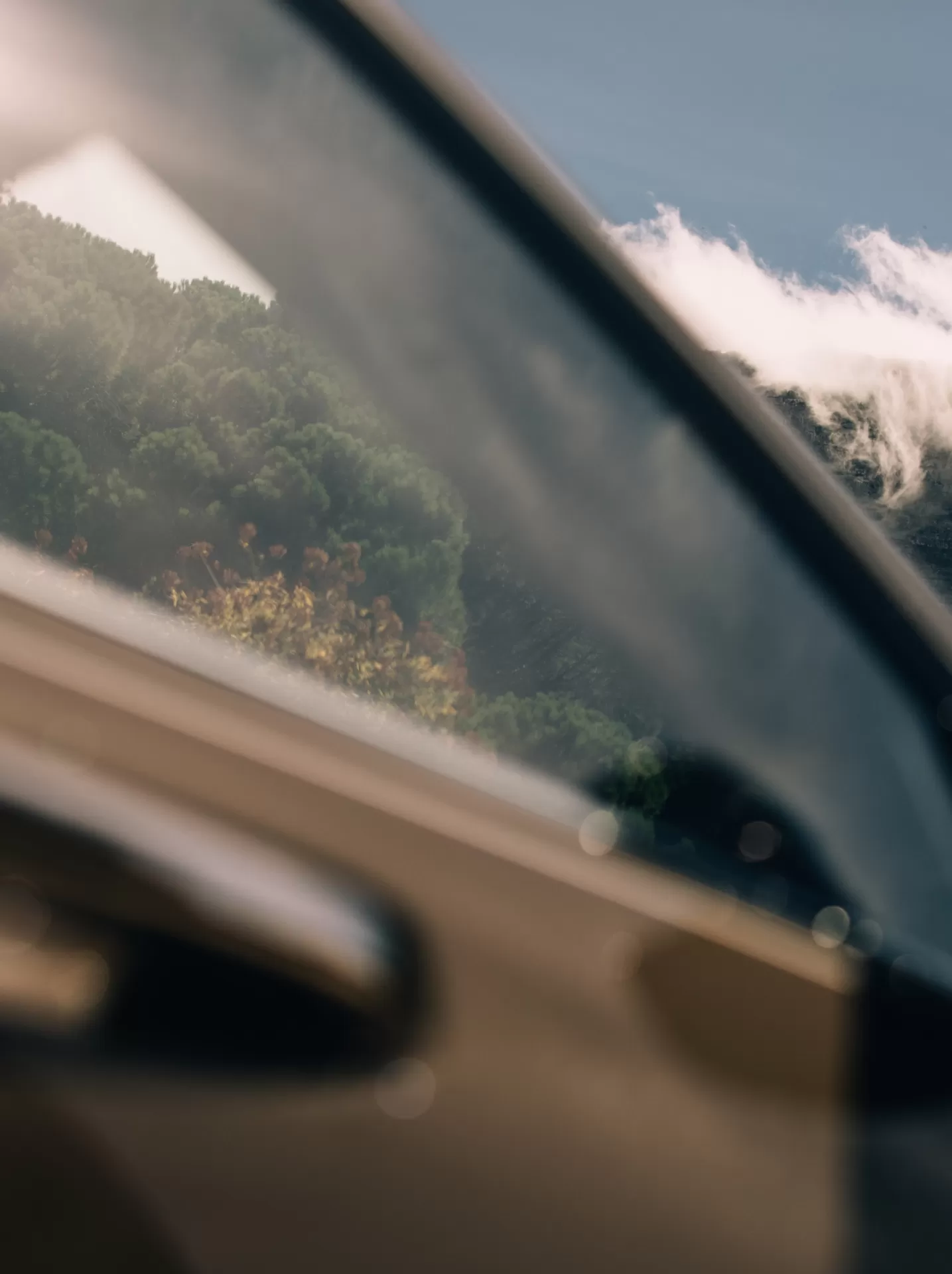 Cullinan Series II's window with mountains in the background