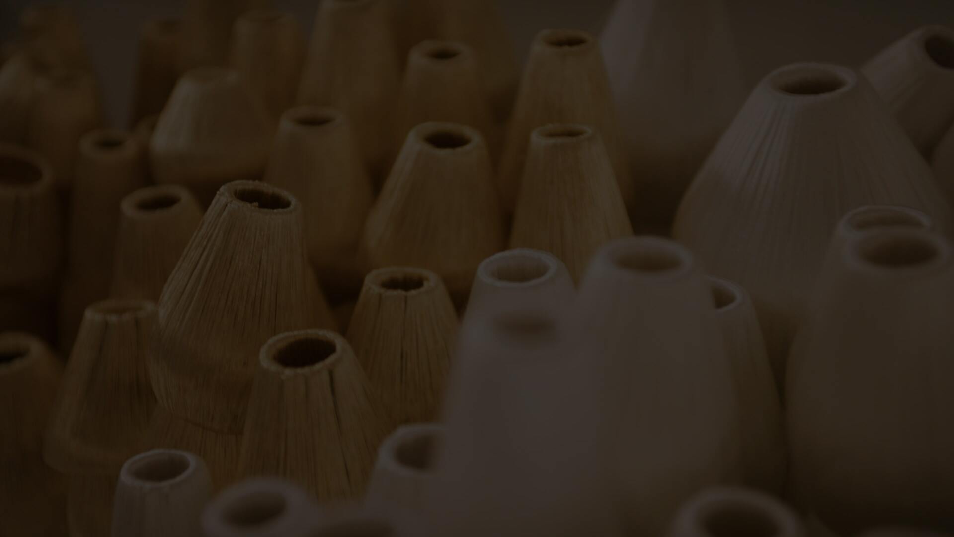 CLose view of Ghizlane Sahli's work