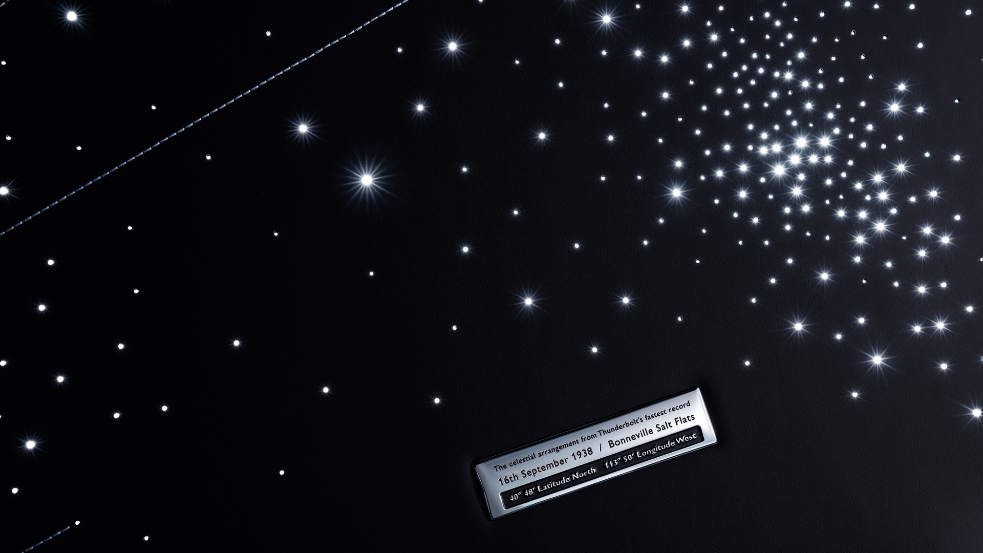 Constellation headliner showing the date 16th September 1938 George Eyston broke the record