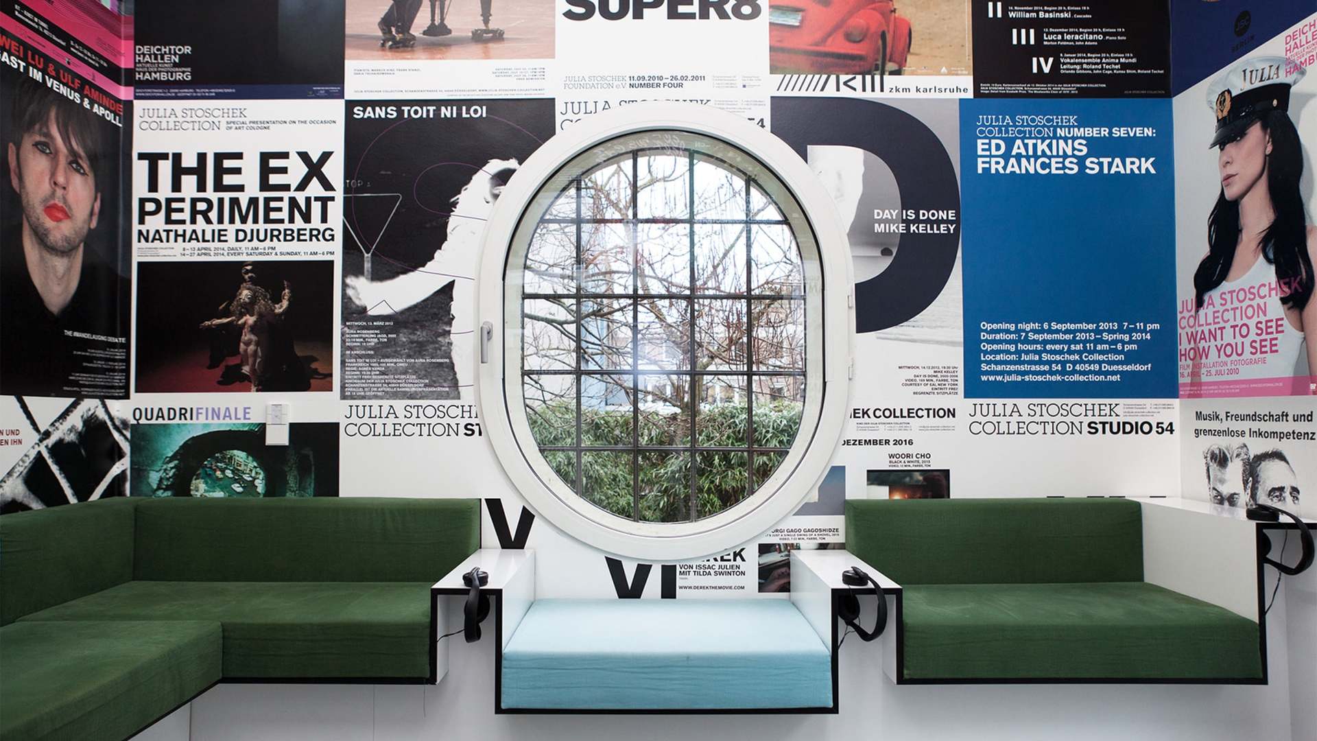 Julia Stoschek Collection Düsseldorf, foyer, first floor. Photo: Şirin Şimşek, Cologne.