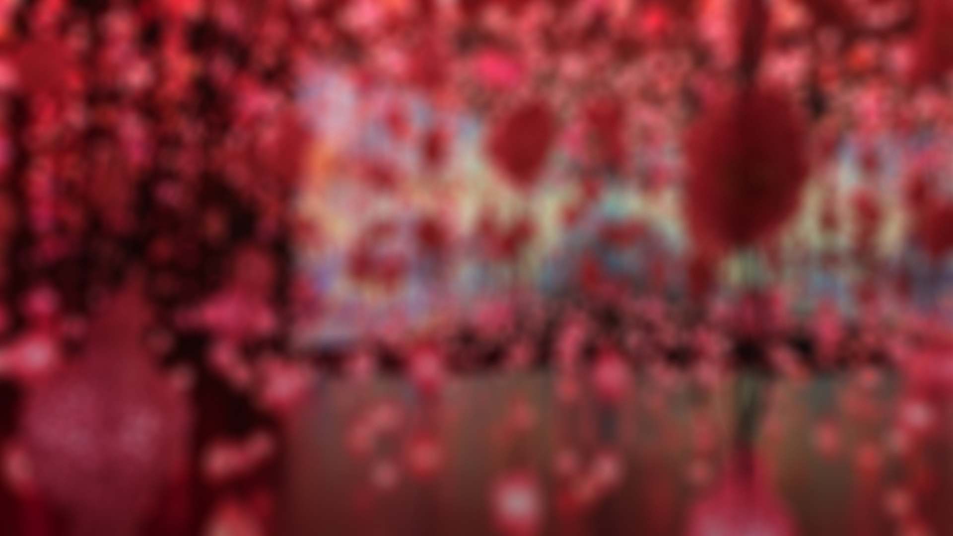 Pipilotti Rist, Pixelwald (Pixel Forest), 2016. Courtesy the artist, Hauser & Wirth, and Luhring Augustine. Installation photo: Maris Hutchinson / EPW Studio, courtesy New Museum.